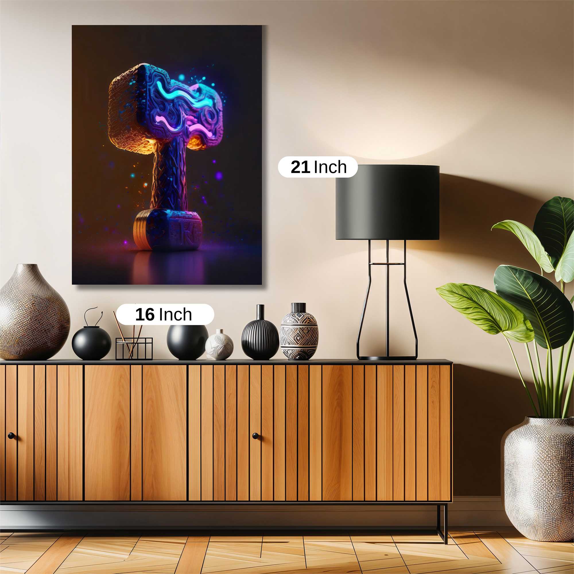 Mjolnir Mystic Safe Wall Magnetic / M