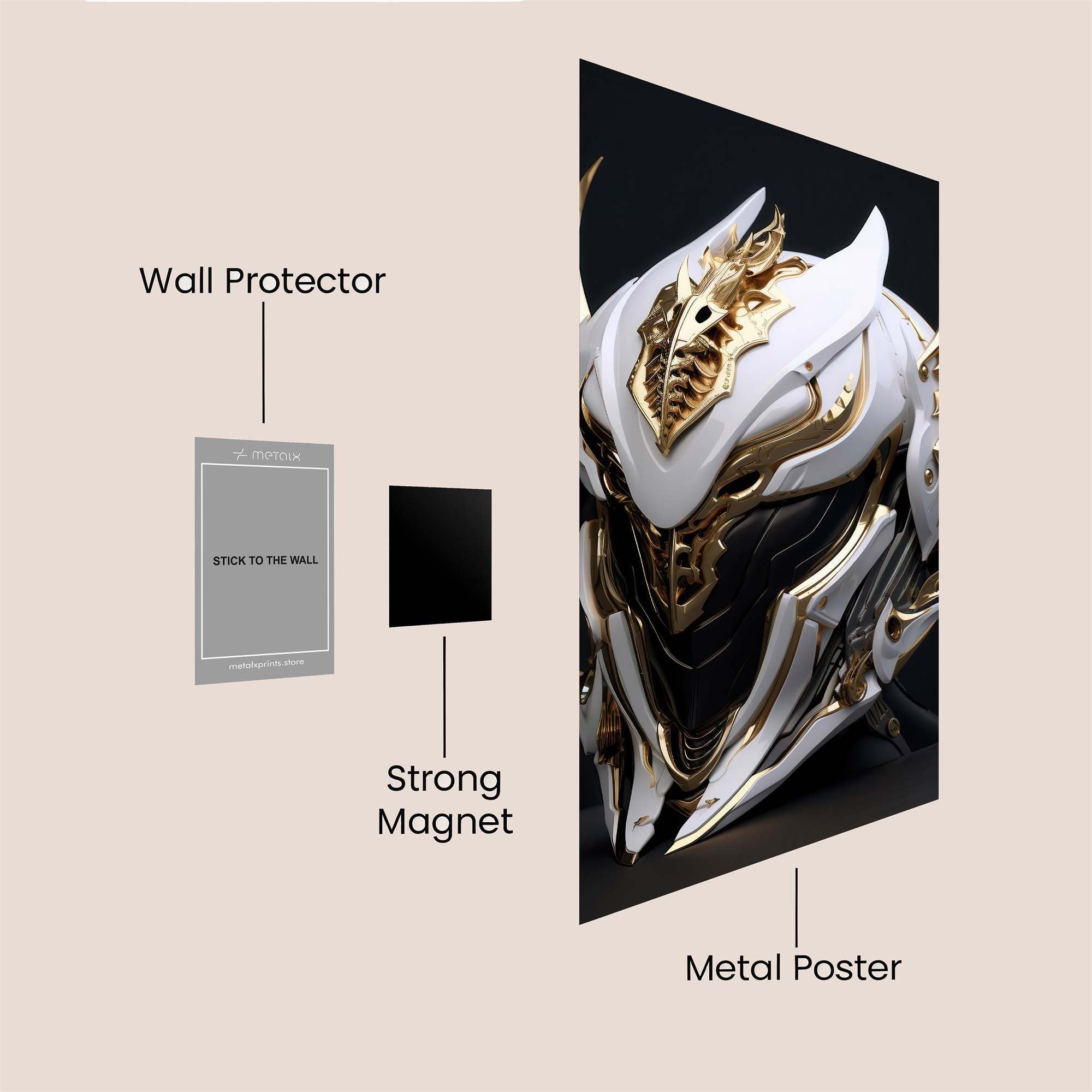 Dragon Majesty Safe Wall Magnetic / M