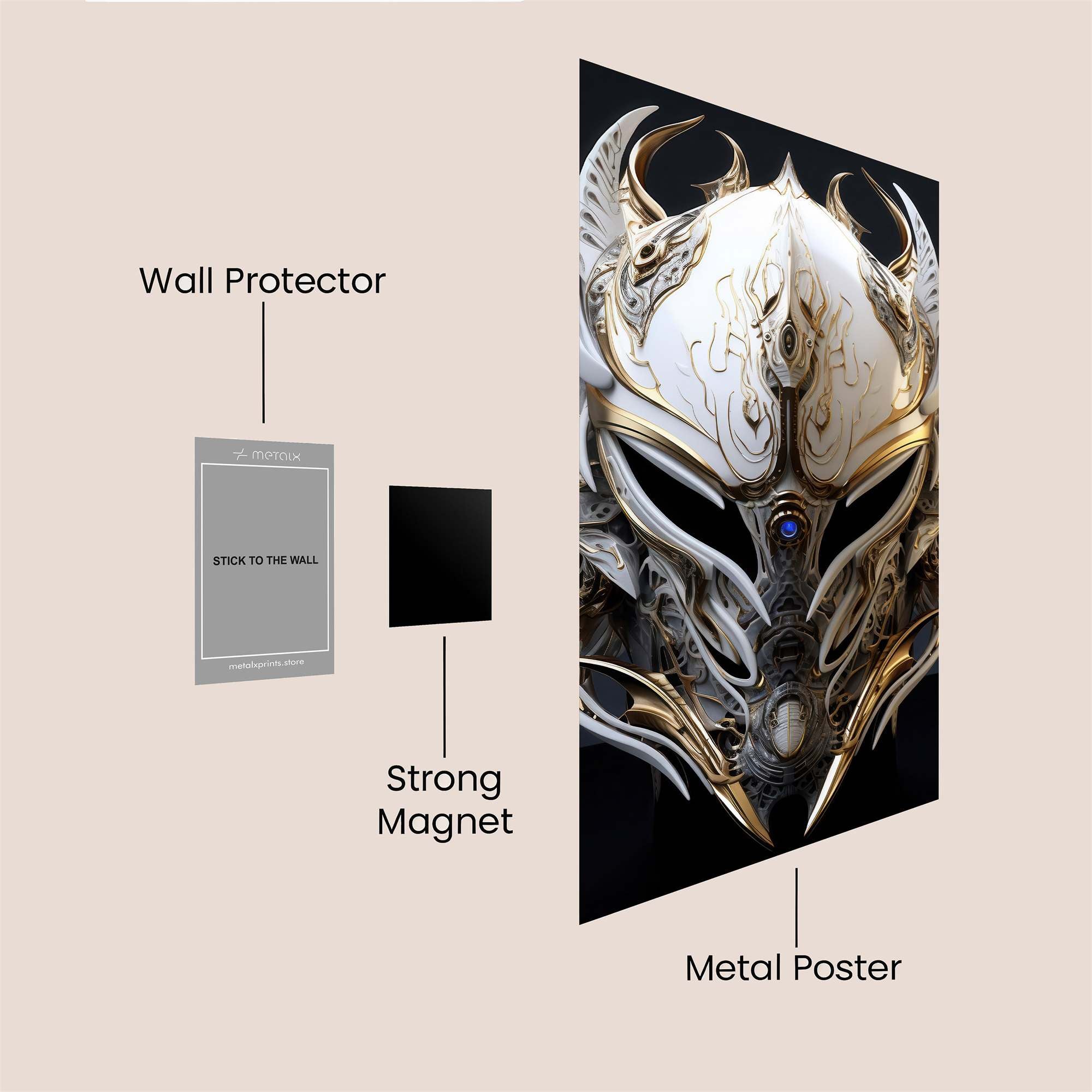 Predator Majesty Safe Wall Magnetic / M