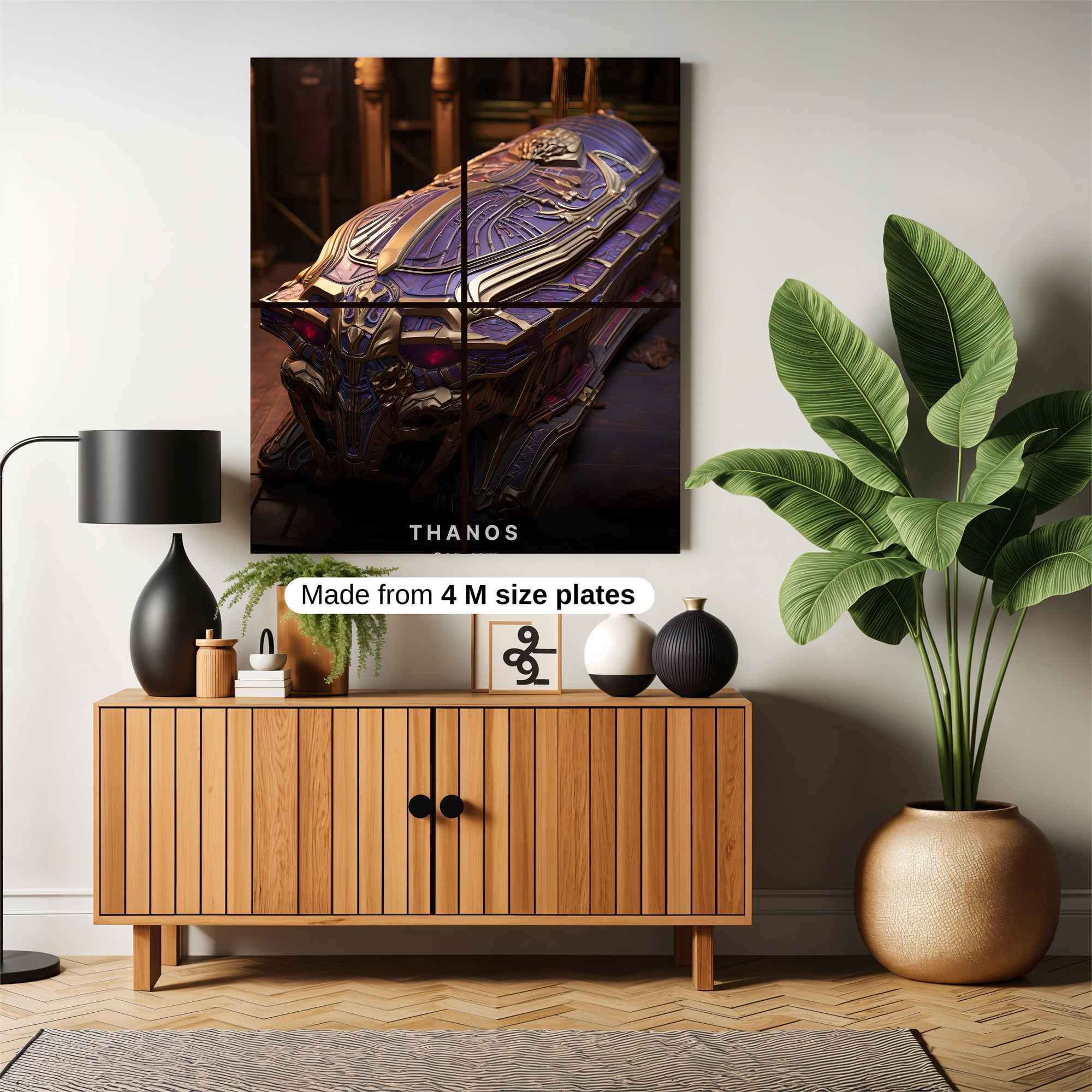 Batman Blaze Safe Wall Magnetic / M