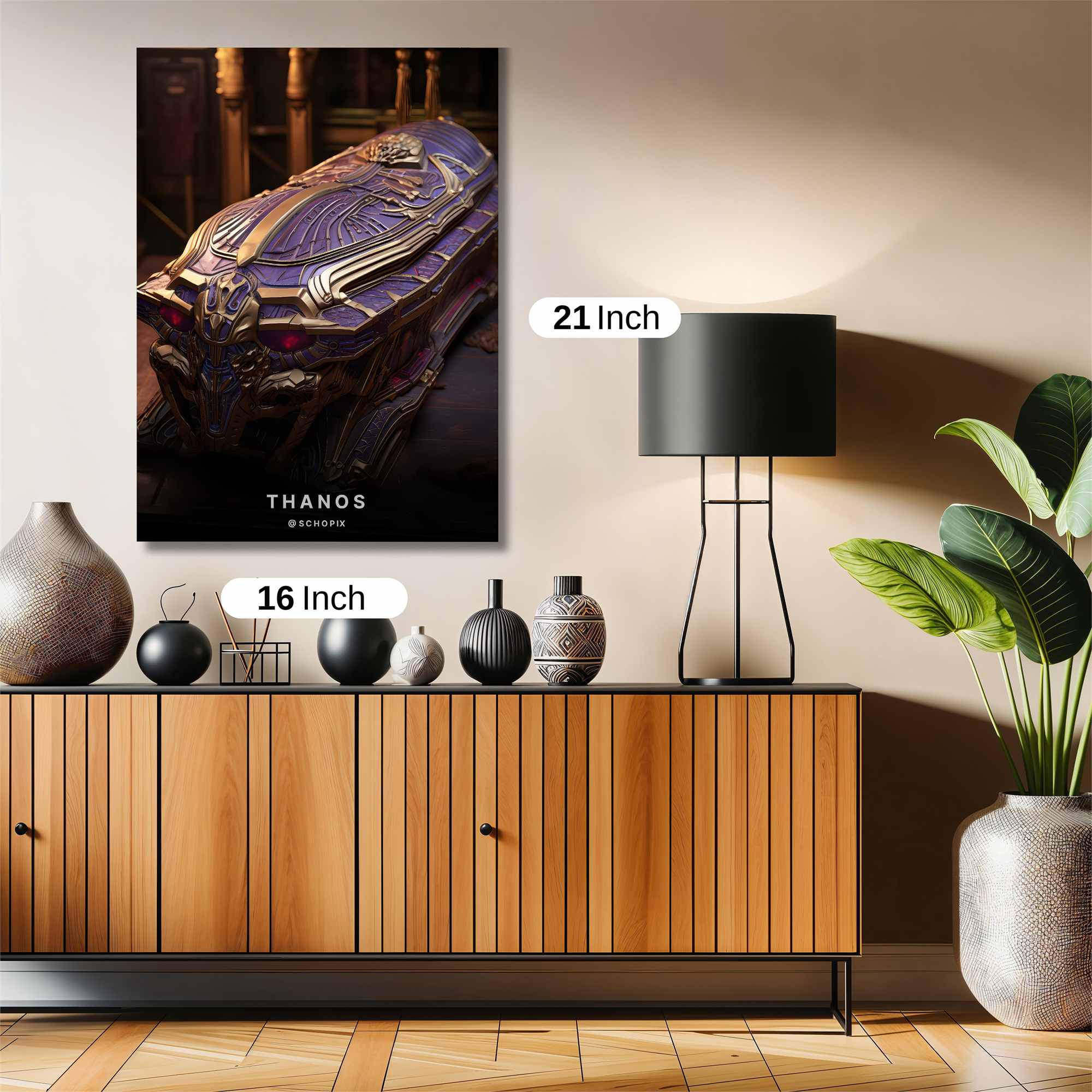 Batman Blaze Safe Wall Magnetic / M