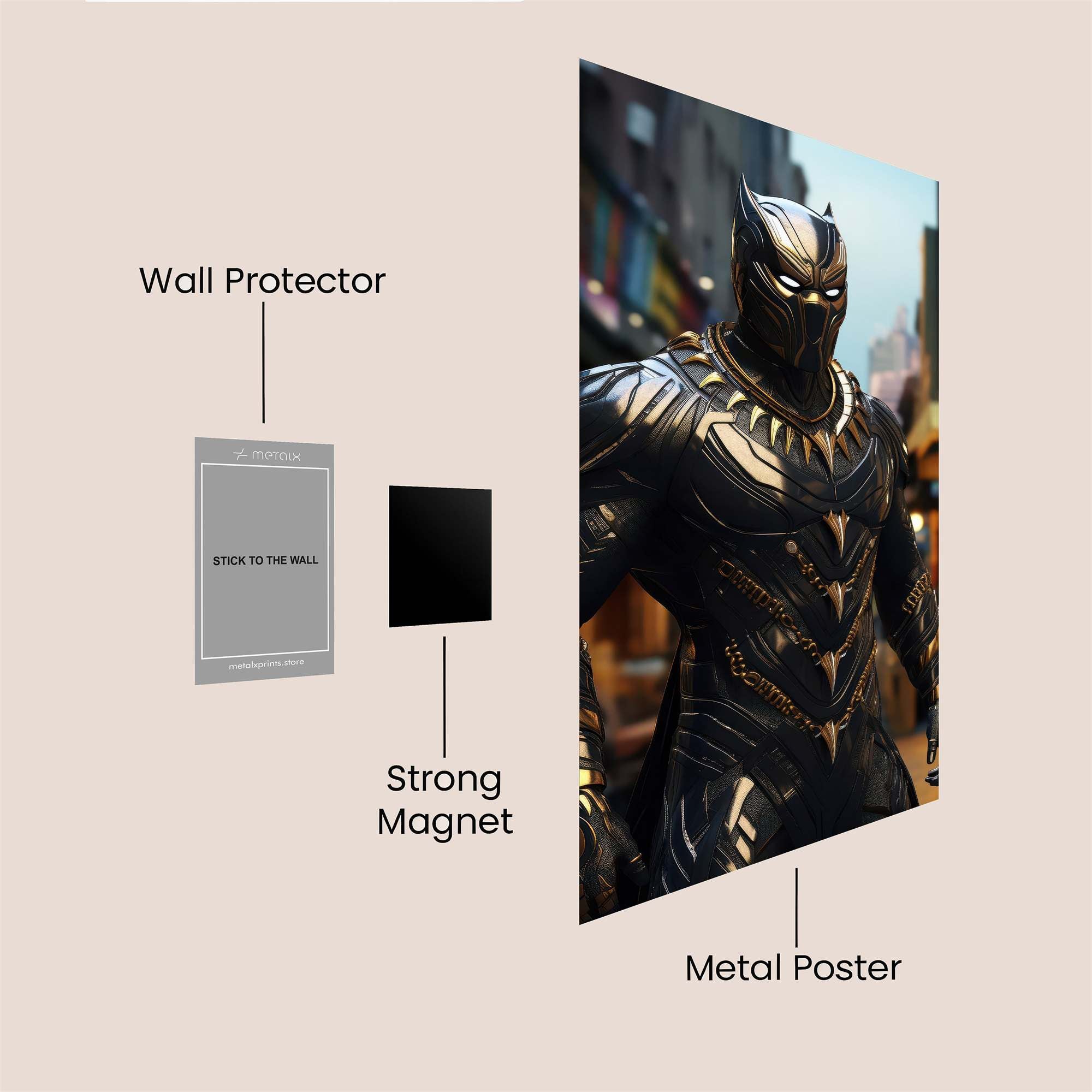 Panther Regal Safe Wall Magnetic / M
