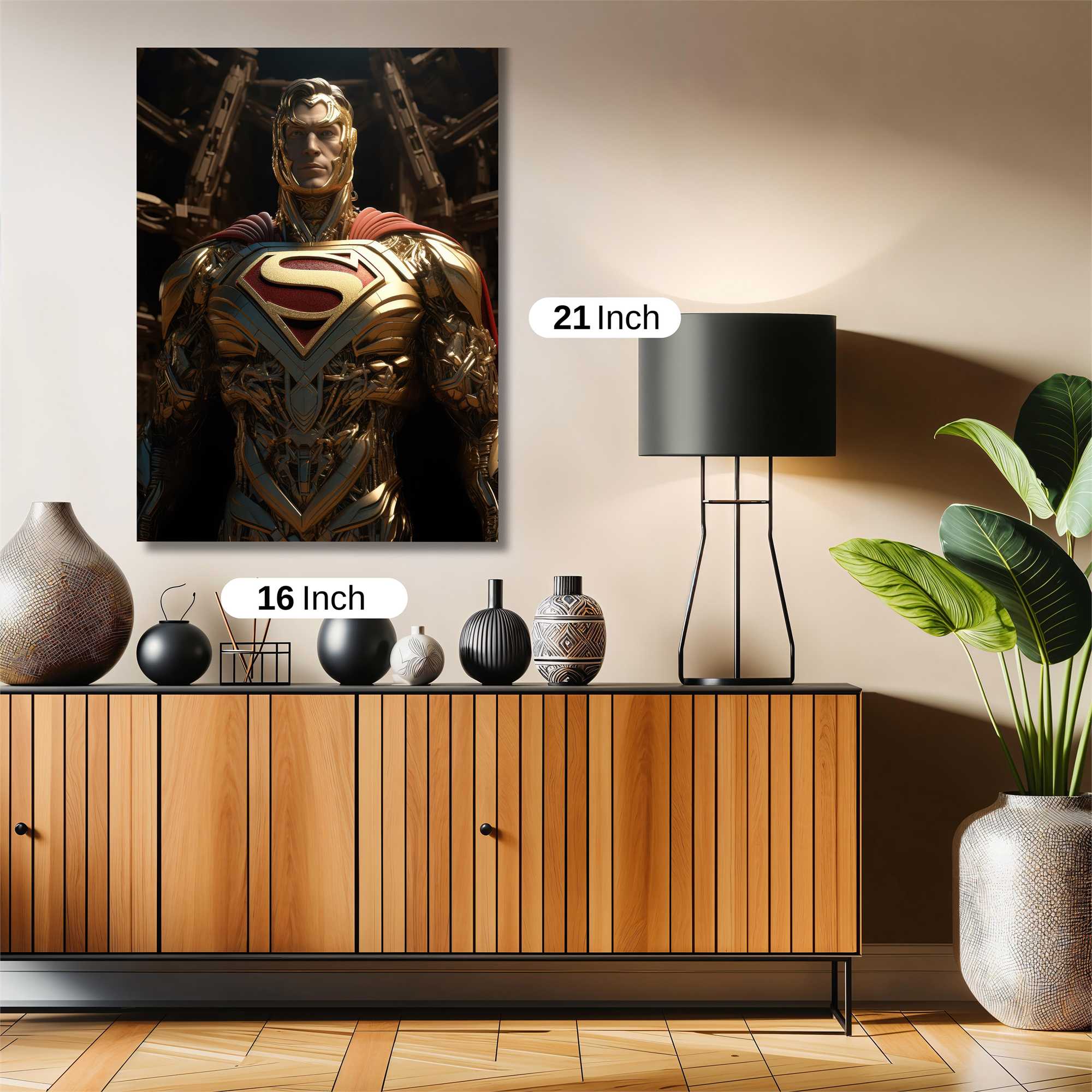 Superman Regal Safe Wall Magnetic / M