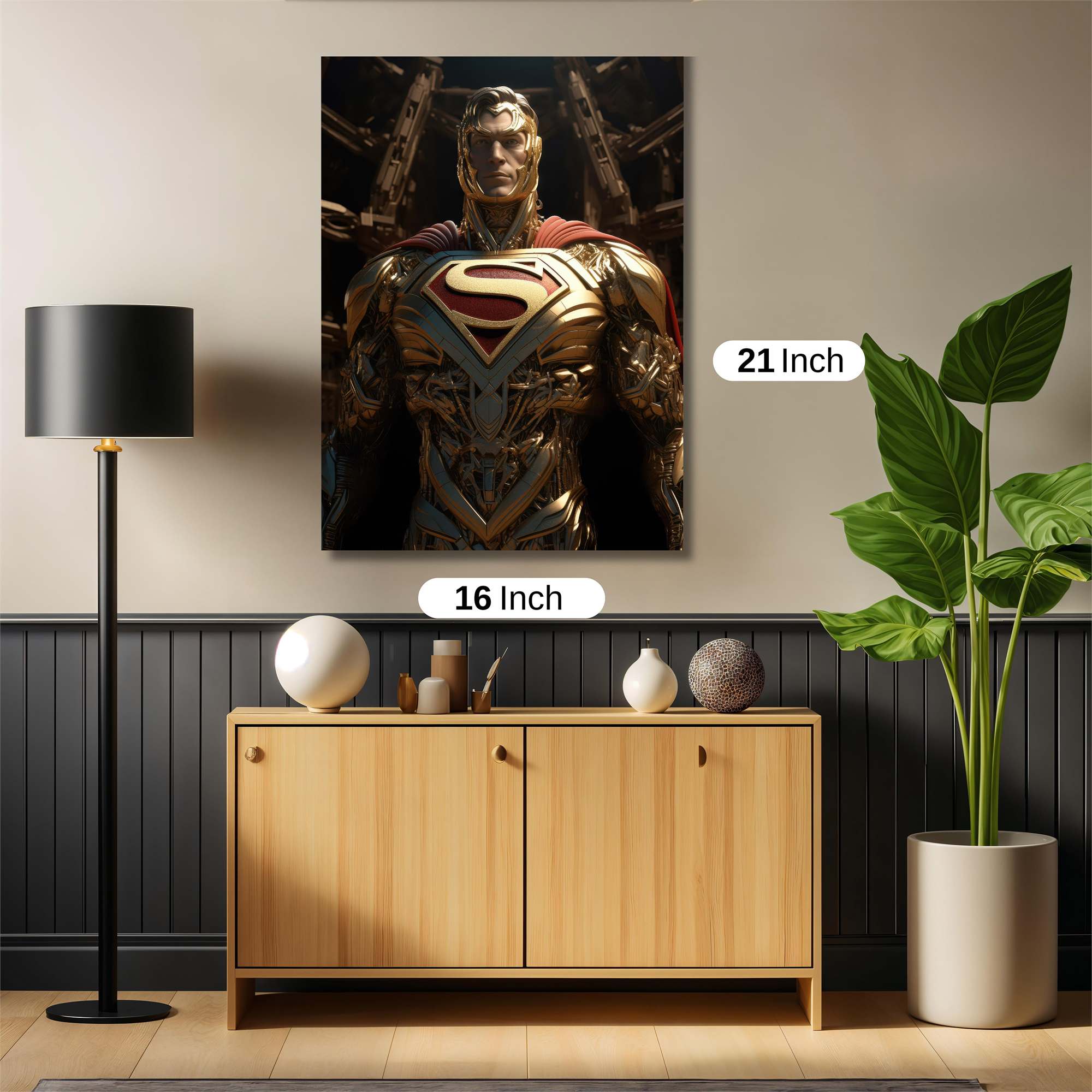 Superman Regal Safe Wall Magnetic / M
