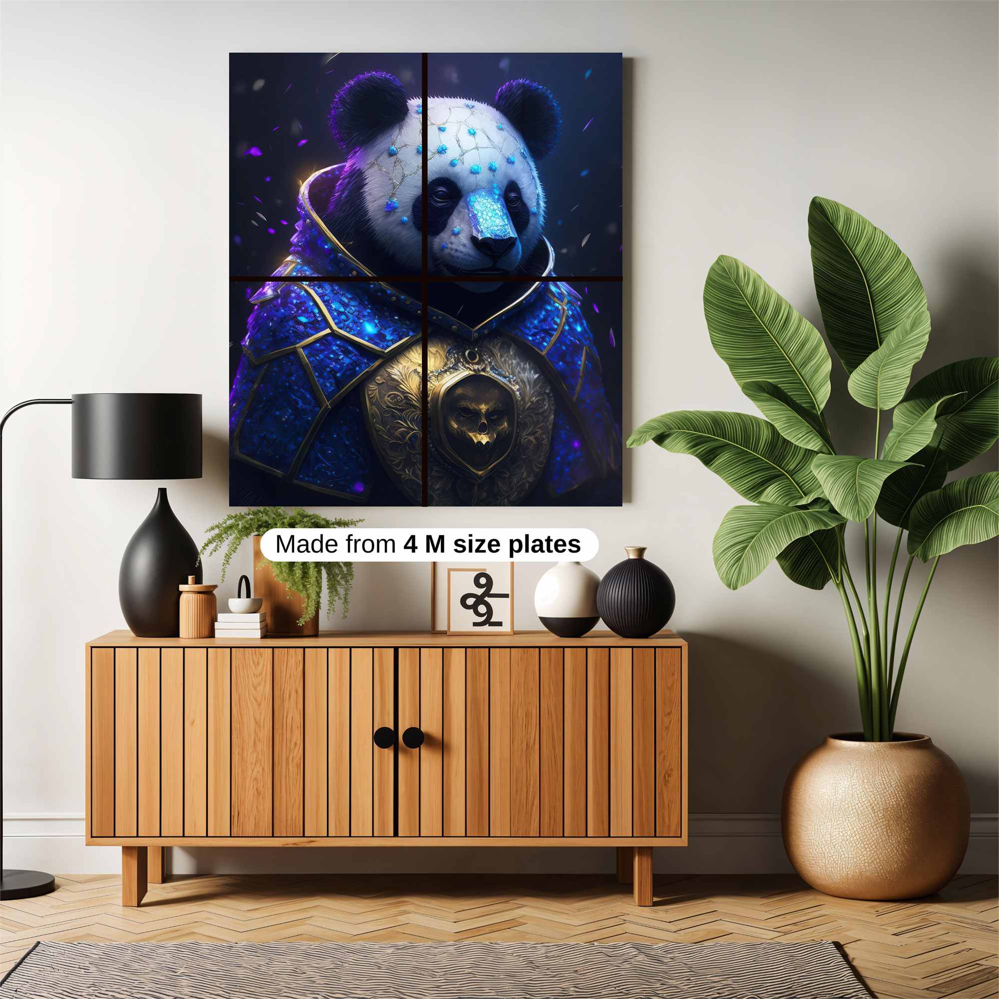 Panda Majestic Safe Wall Magnetic / M