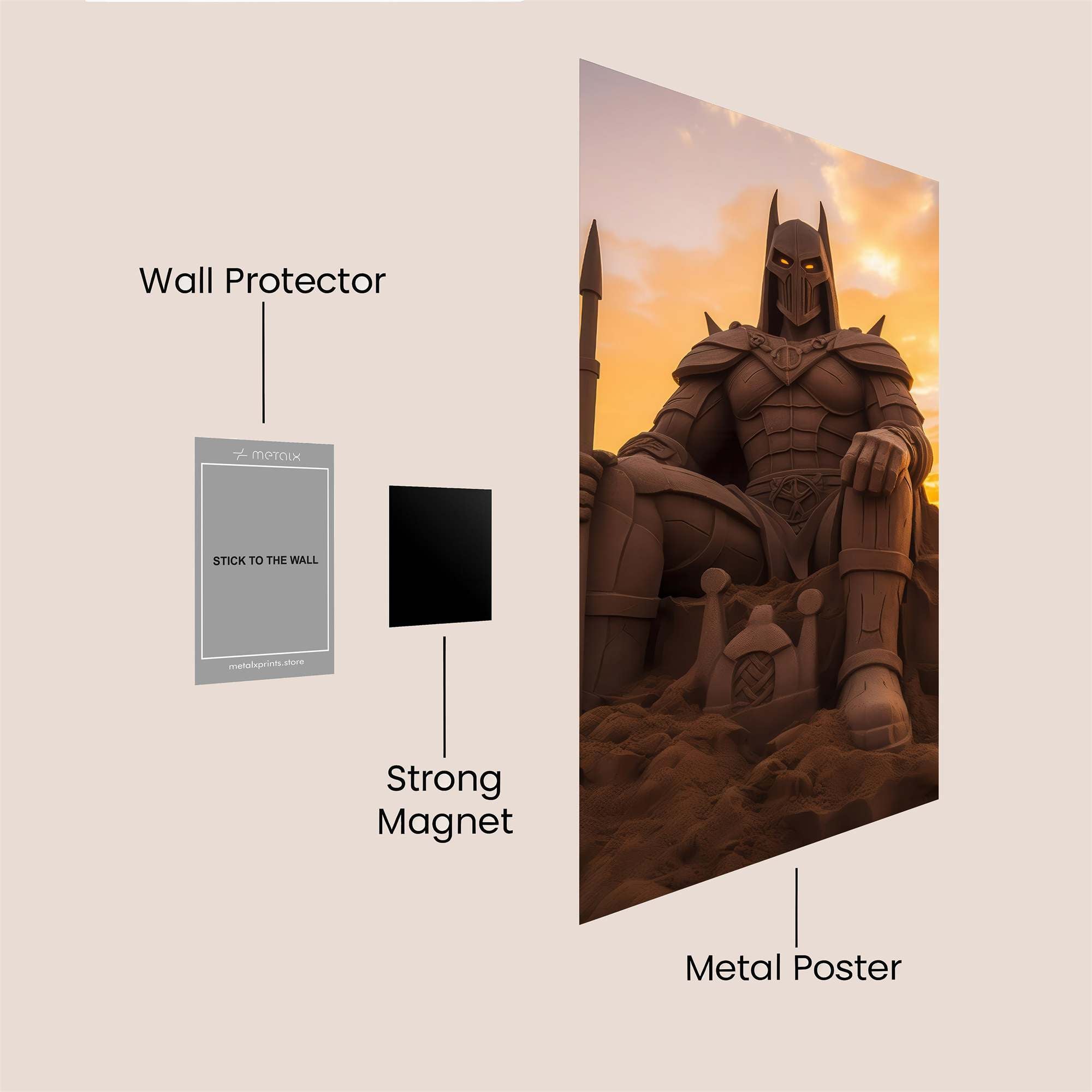 Batman Regal Safe Wall Magnetic / M