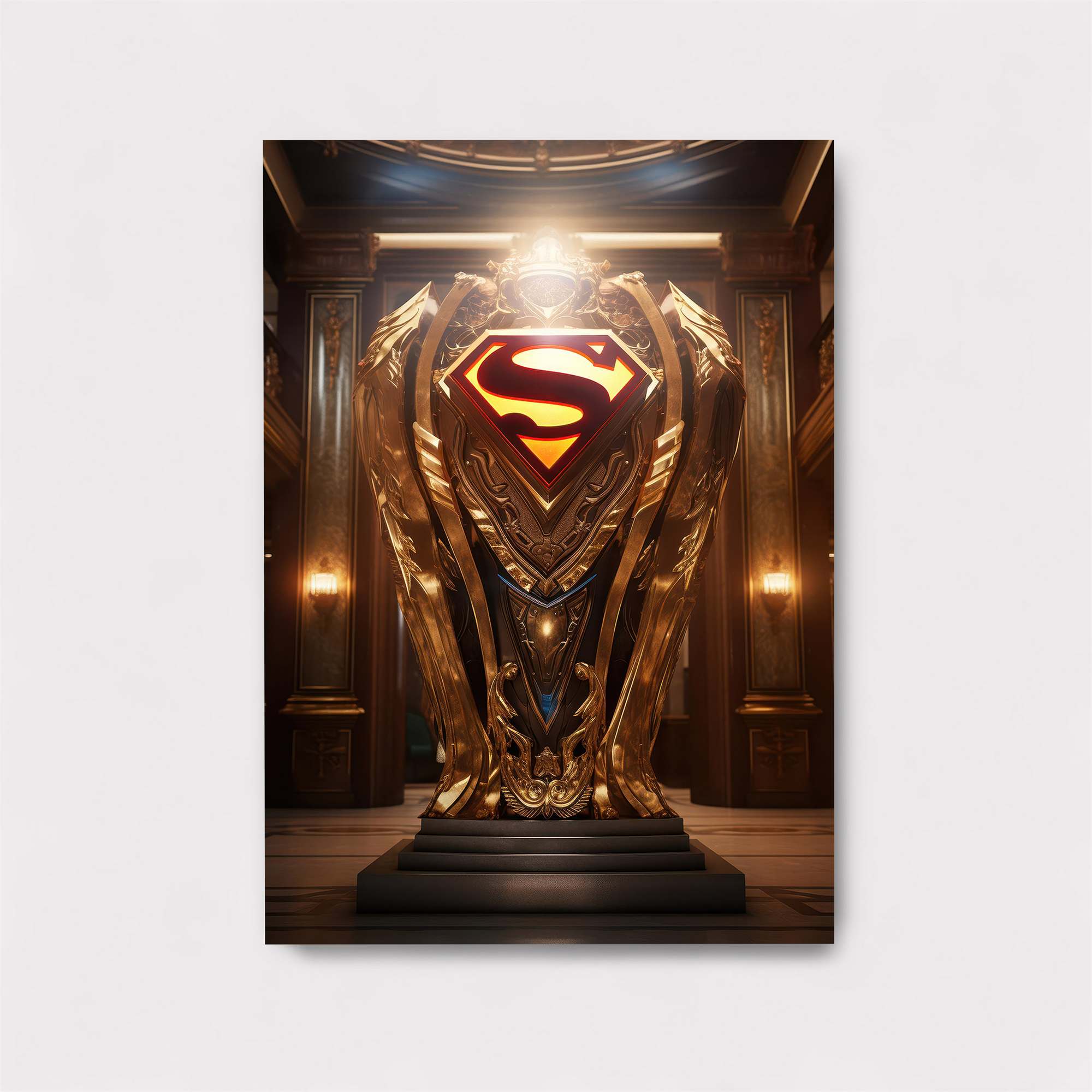 Superman Revered Safe Wall Magnetic / M