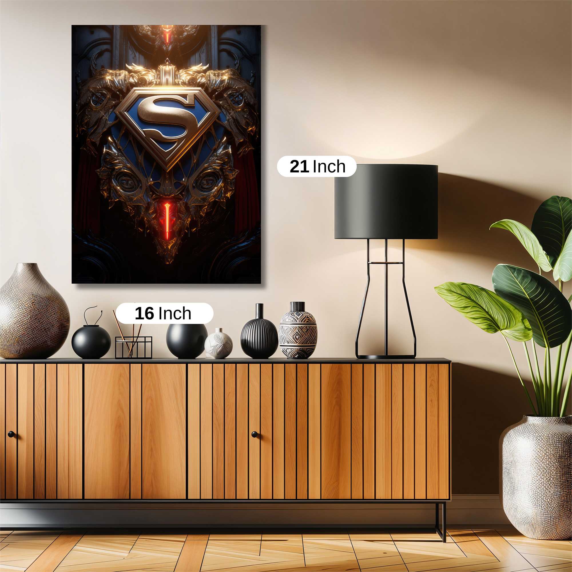 Superman Regal Safe Wall Magnetic / M