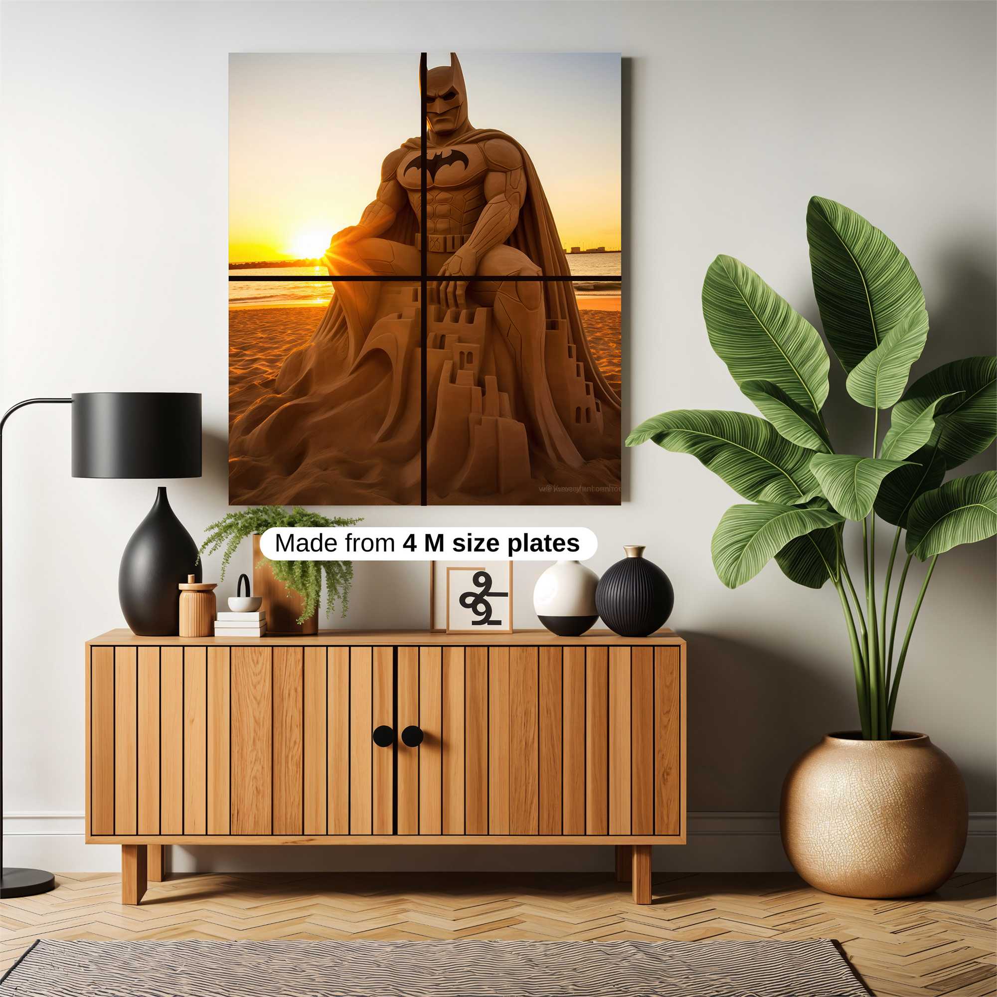 Batman Sunset Safe Wall Magnetic / M