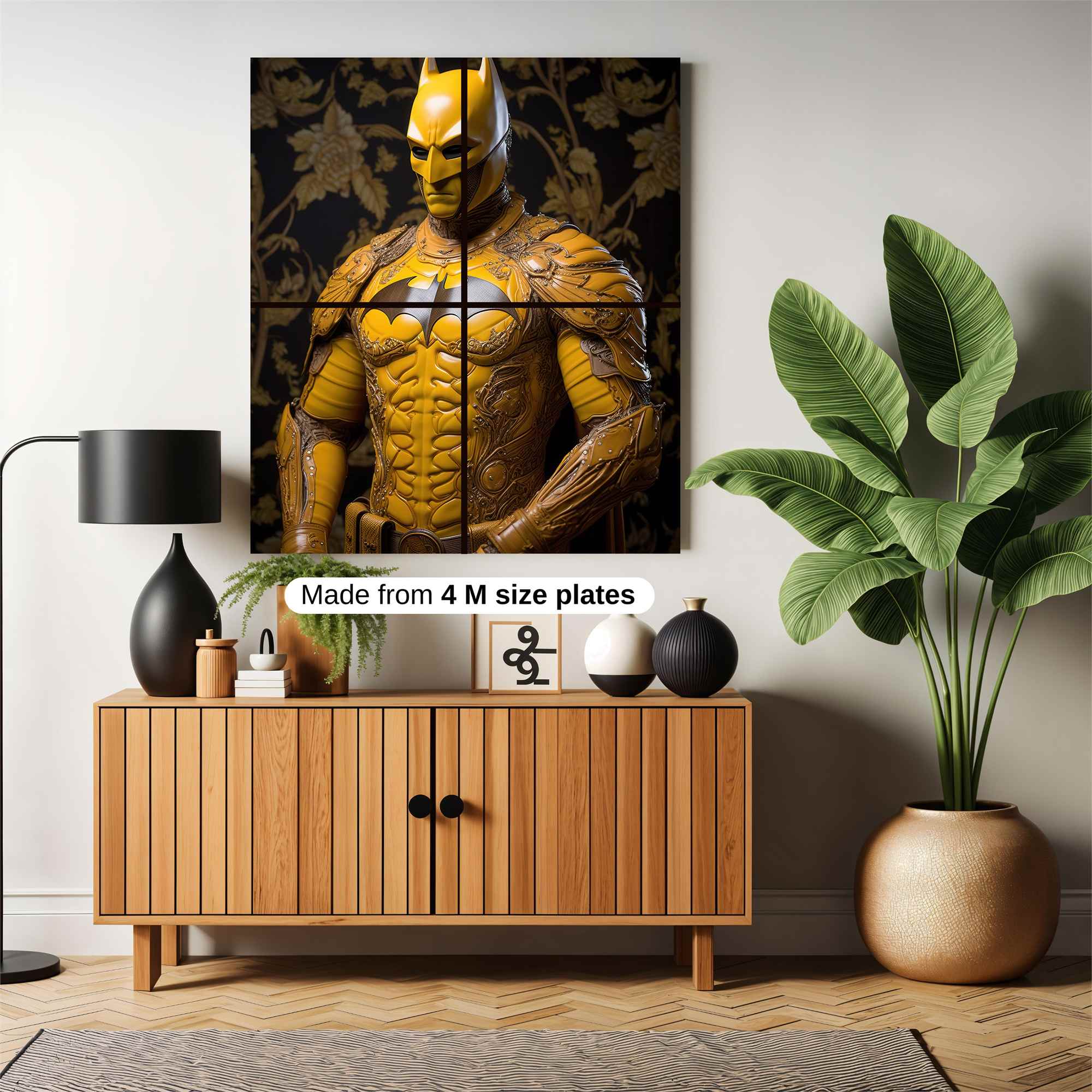 Golden Knight Safe Wall Magnetic / M