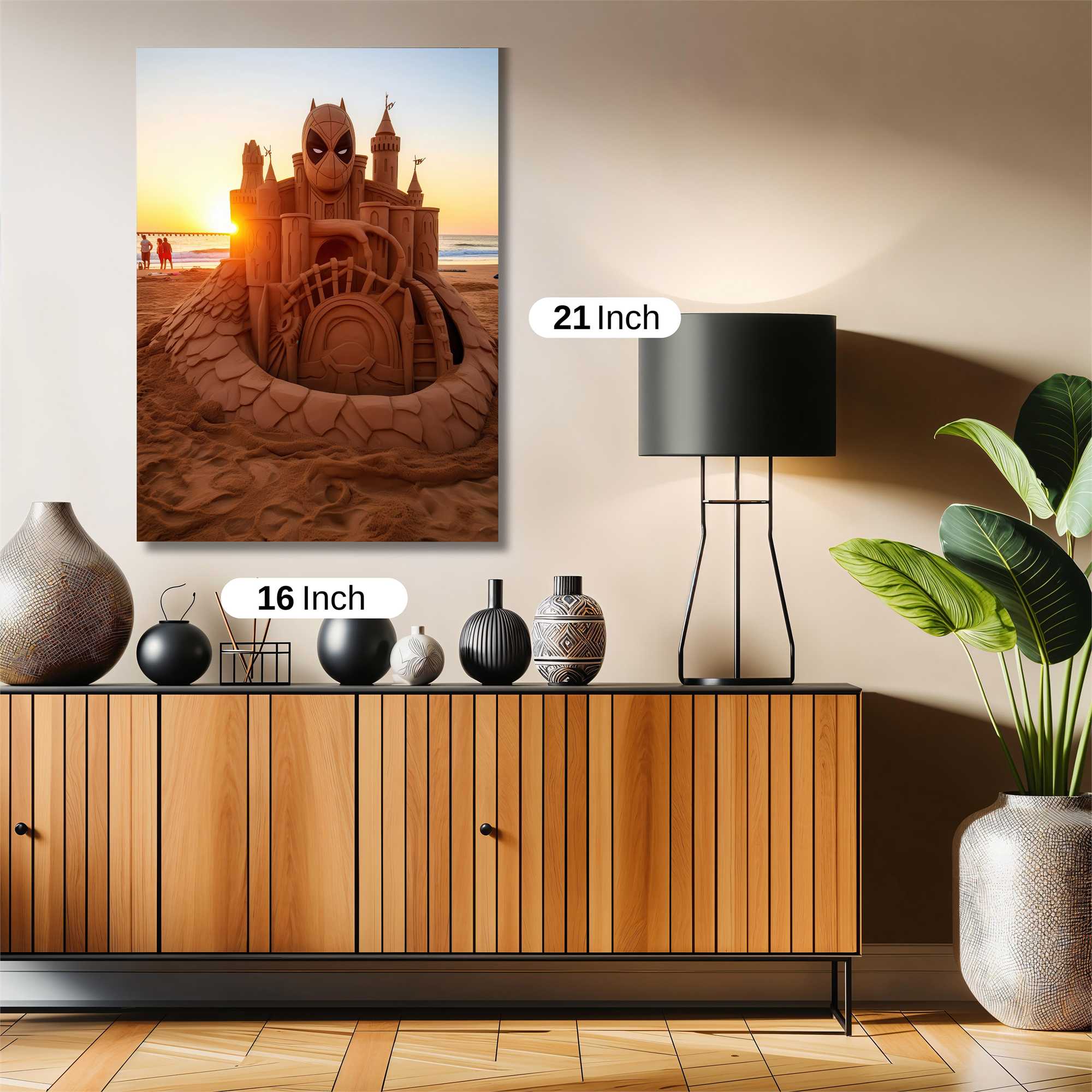 Deadpool Castle Safe Wall Magnetic / M