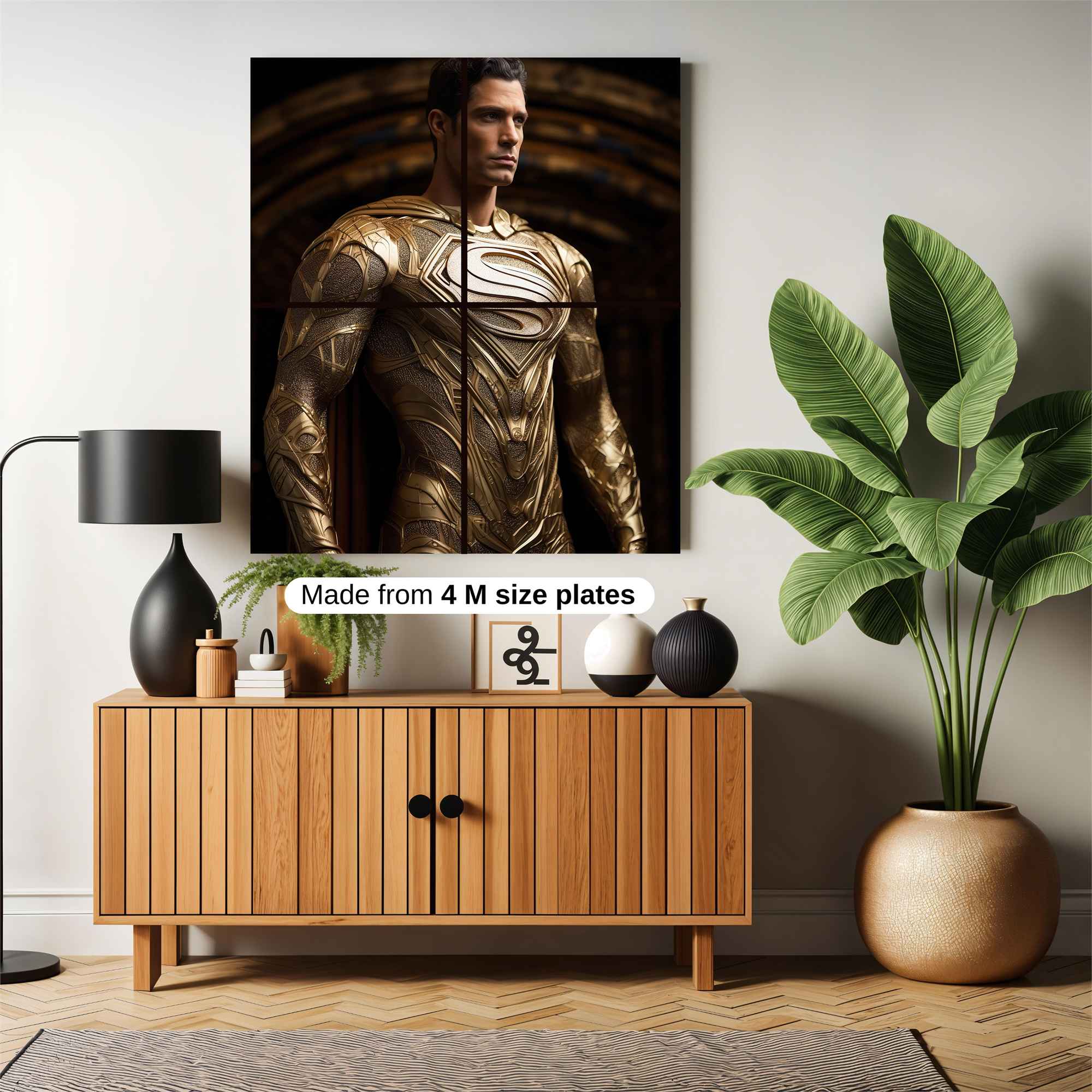 Superman Regal Safe Wall Magnetic / M