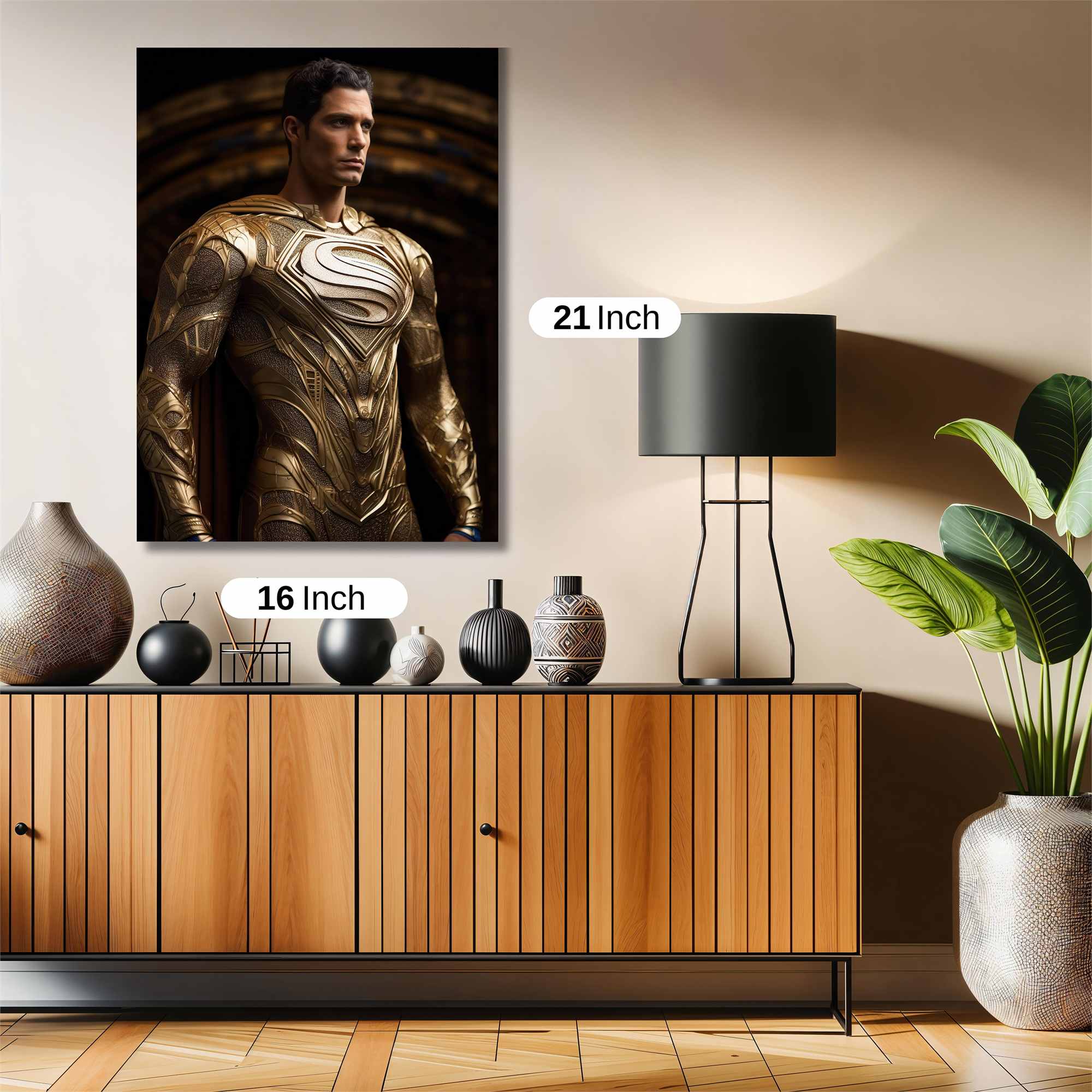Superman Regal Safe Wall Magnetic / M