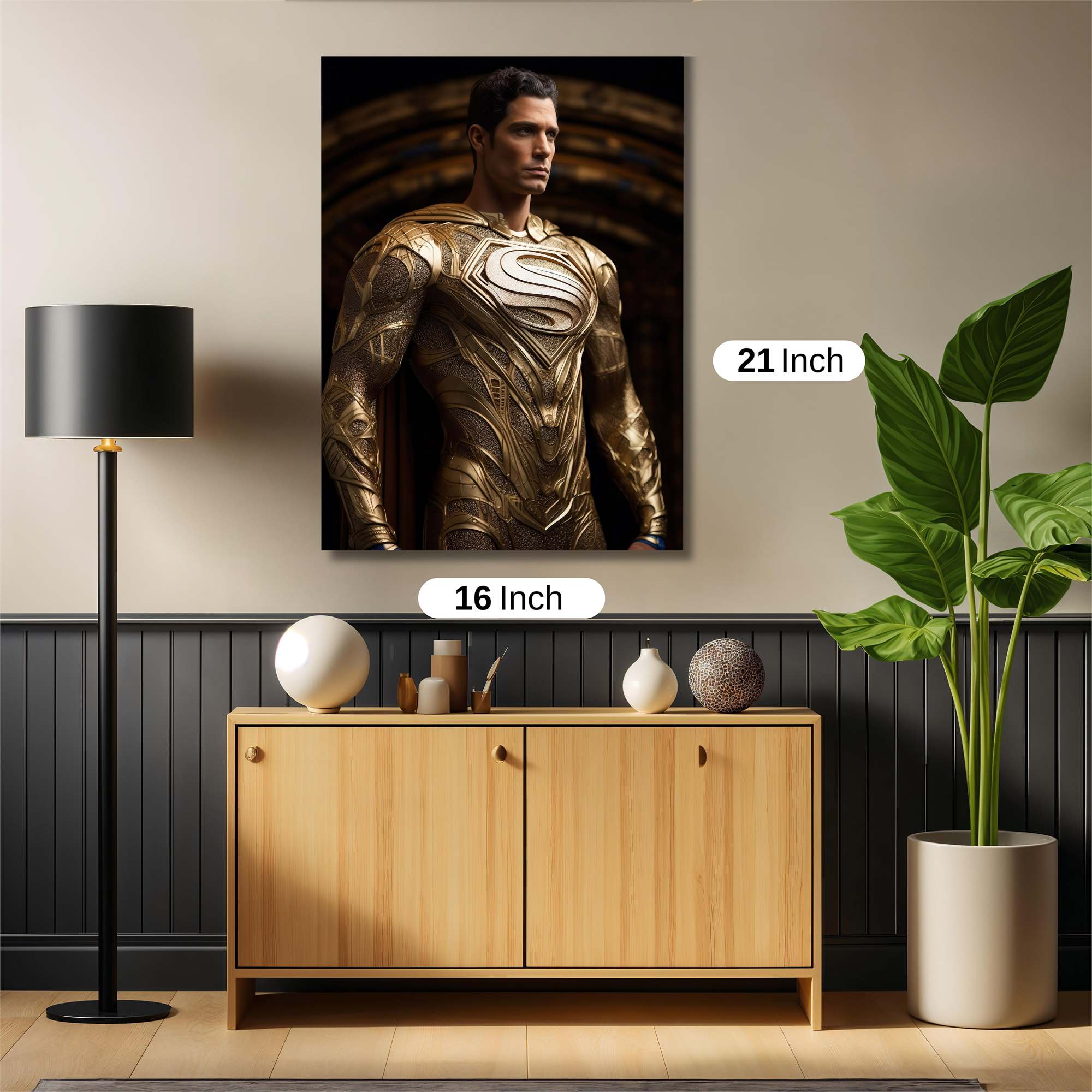 Superman Regal Safe Wall Magnetic / M