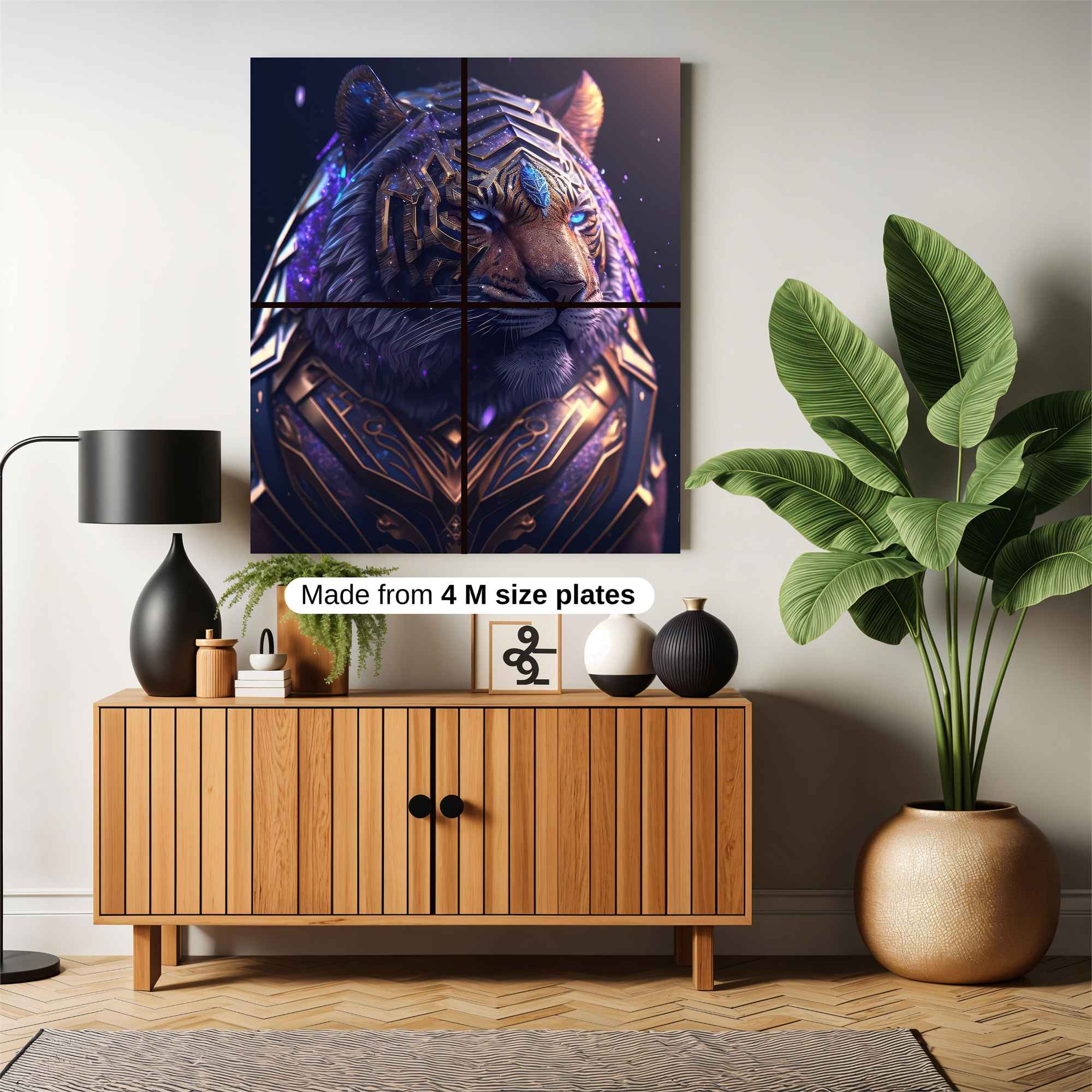 Mystic Tiger Safe Wall Magnetic / M