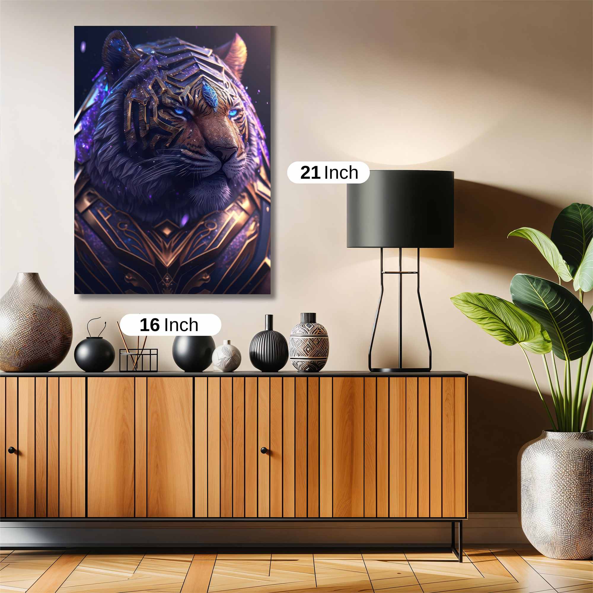 Mystic Tiger Safe Wall Magnetic / M