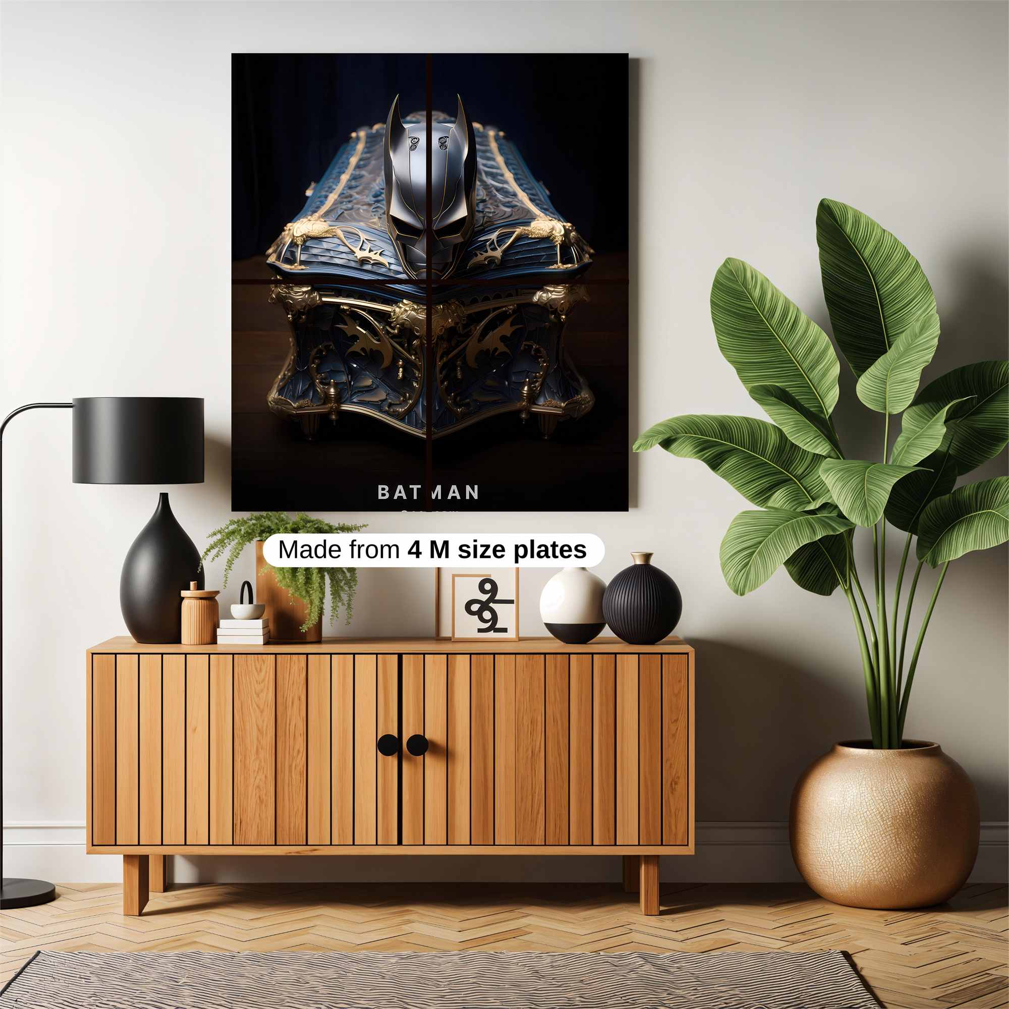 Golden Elegance Safe Wall Magnetic / M
