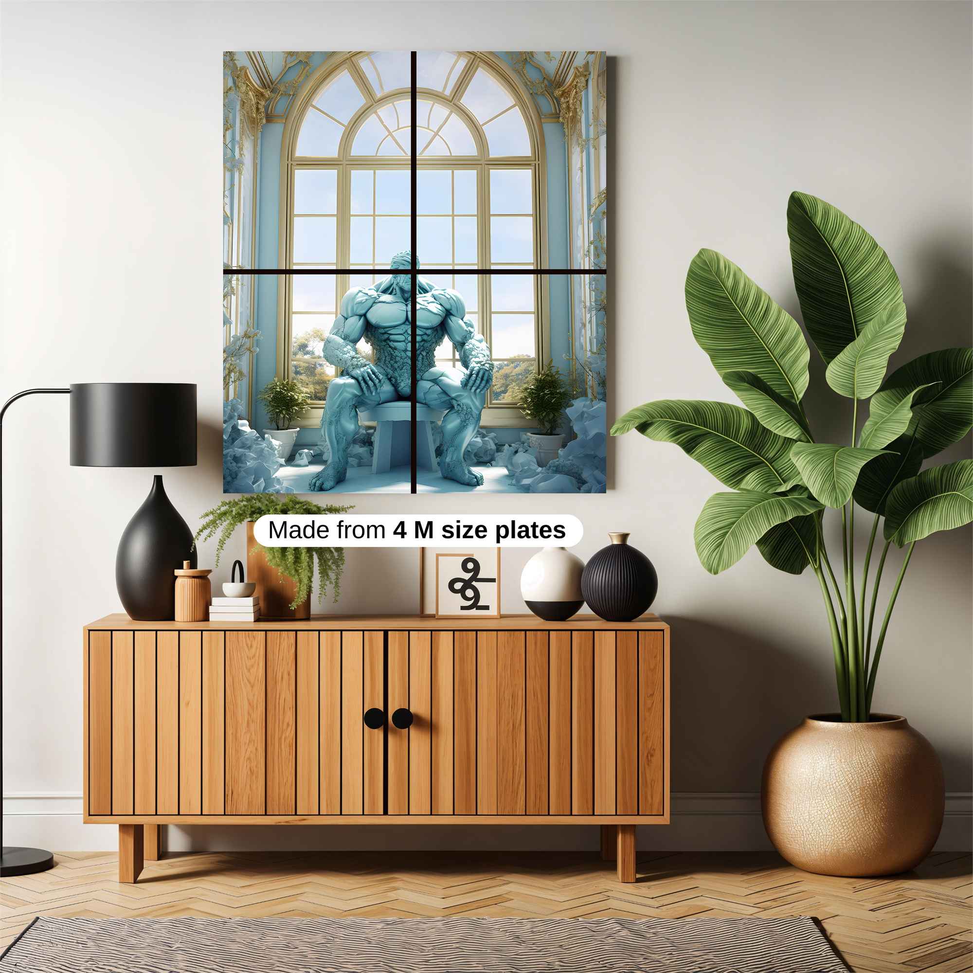 Hulk Serene Safe Wall Magnetic / M