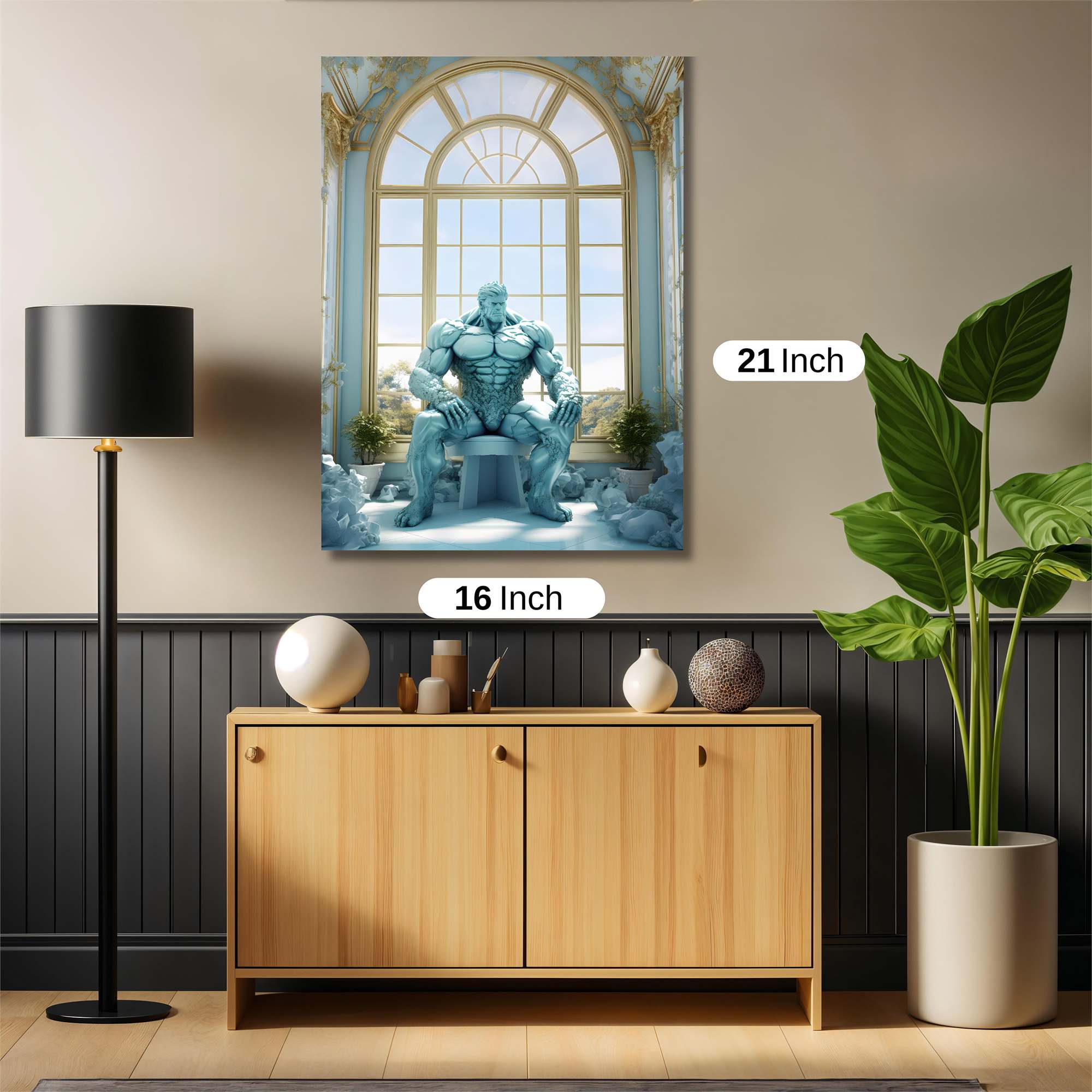 Hulk Serene Safe Wall Magnetic / M