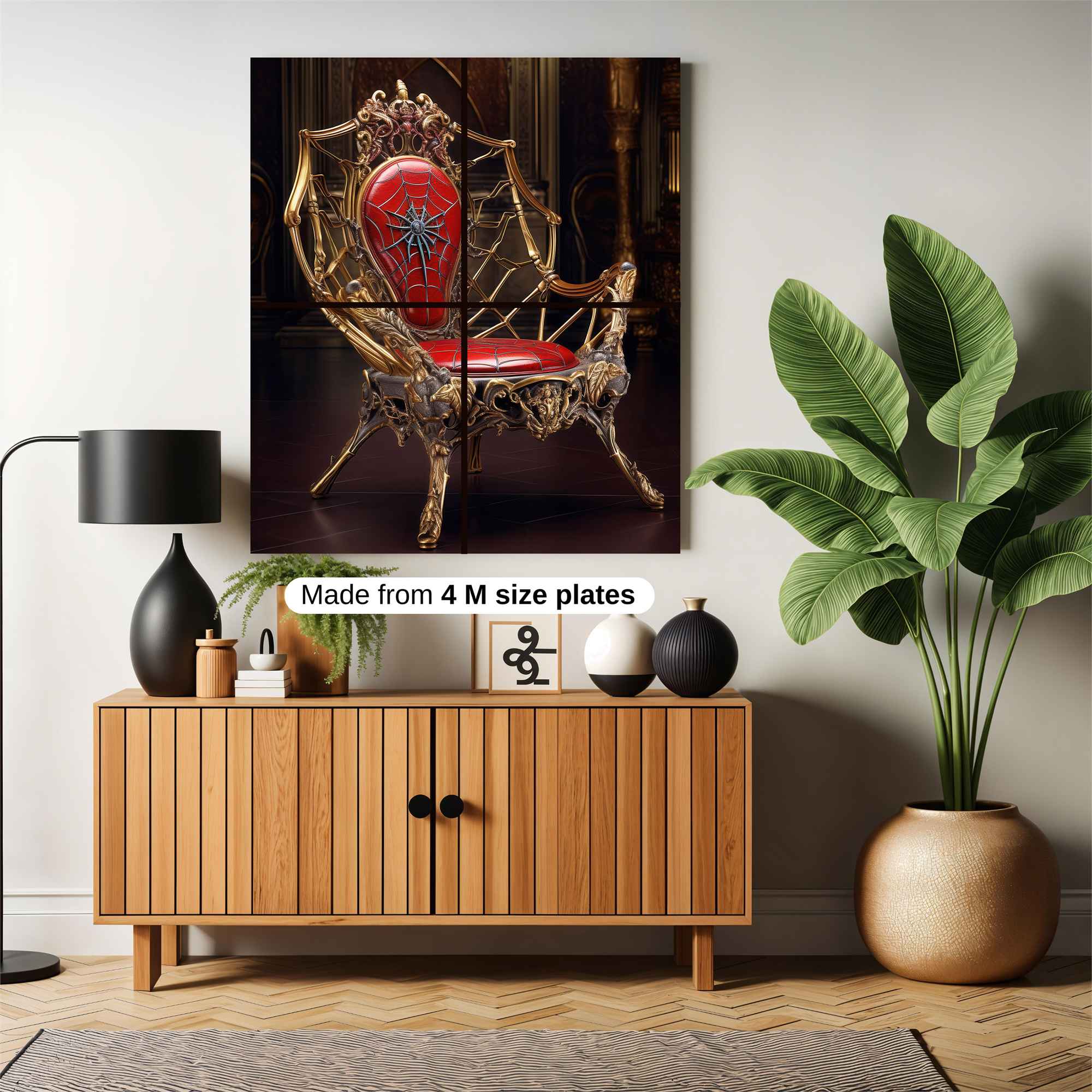 Spider Throne Safe Wall Magnetic / M
