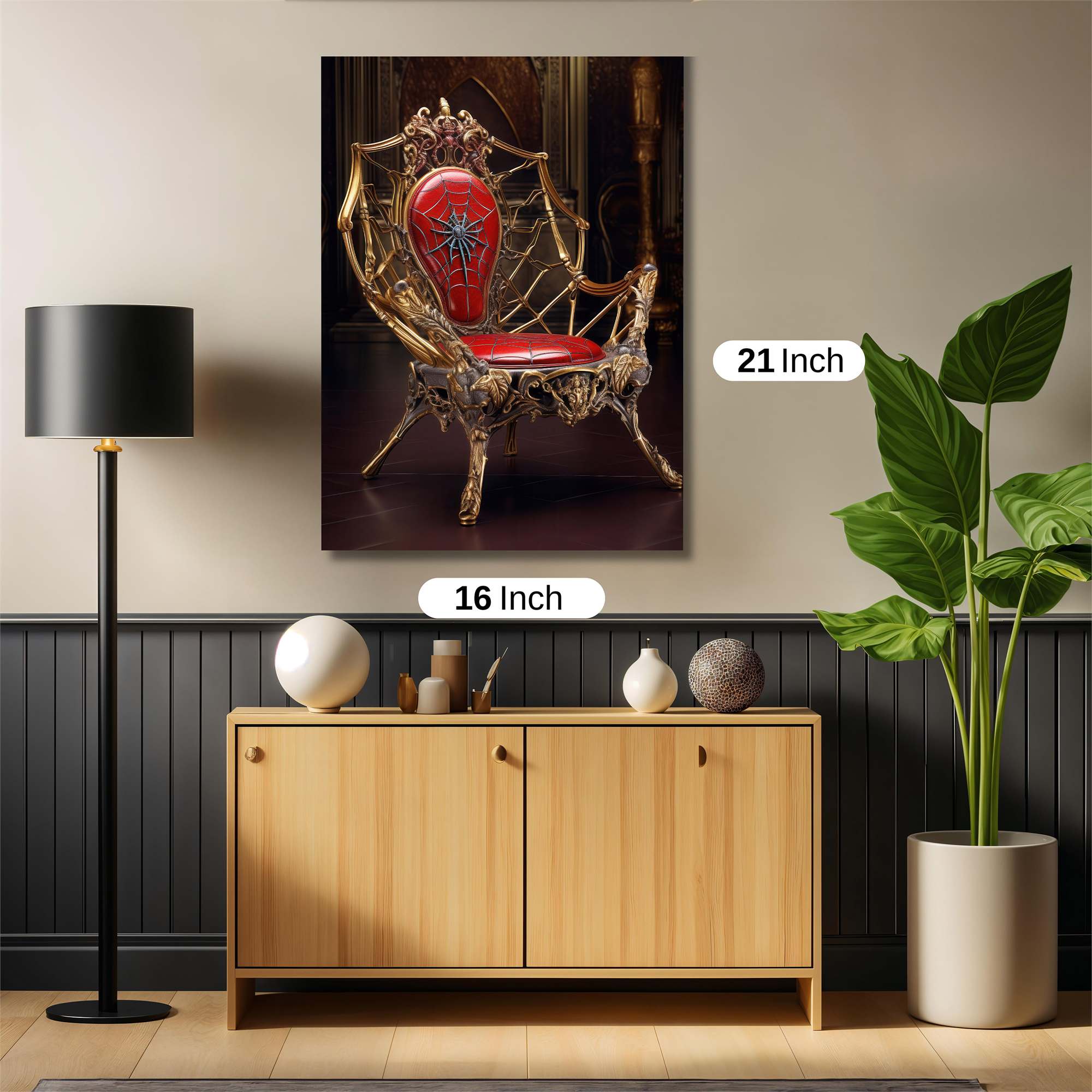 Spider Throne Safe Wall Magnetic / M
