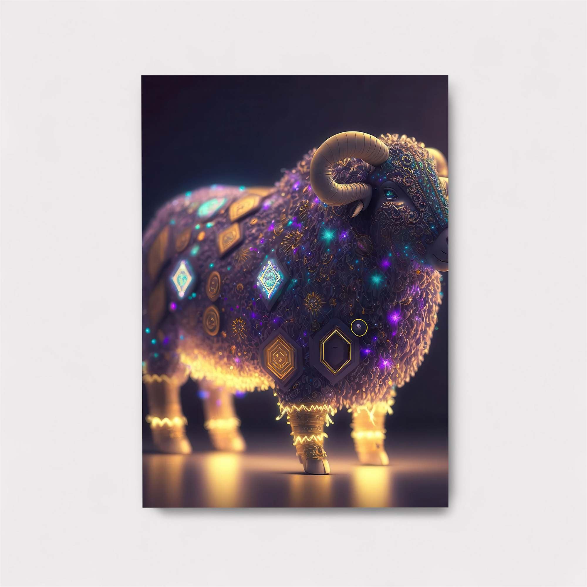 Mystic Ram Safe Wall Magnetic / M