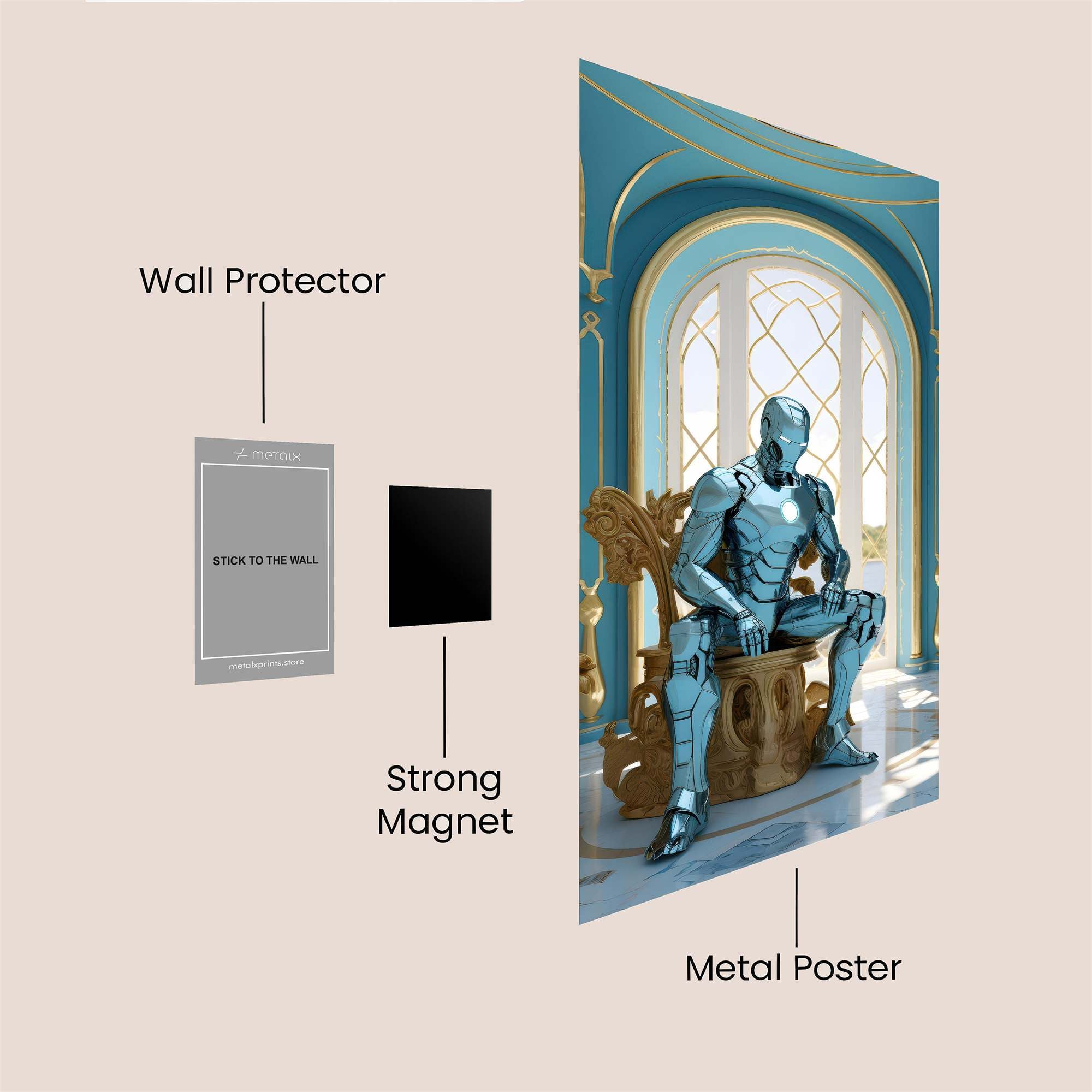 Iron Regal Safe Wall Magnetic / M