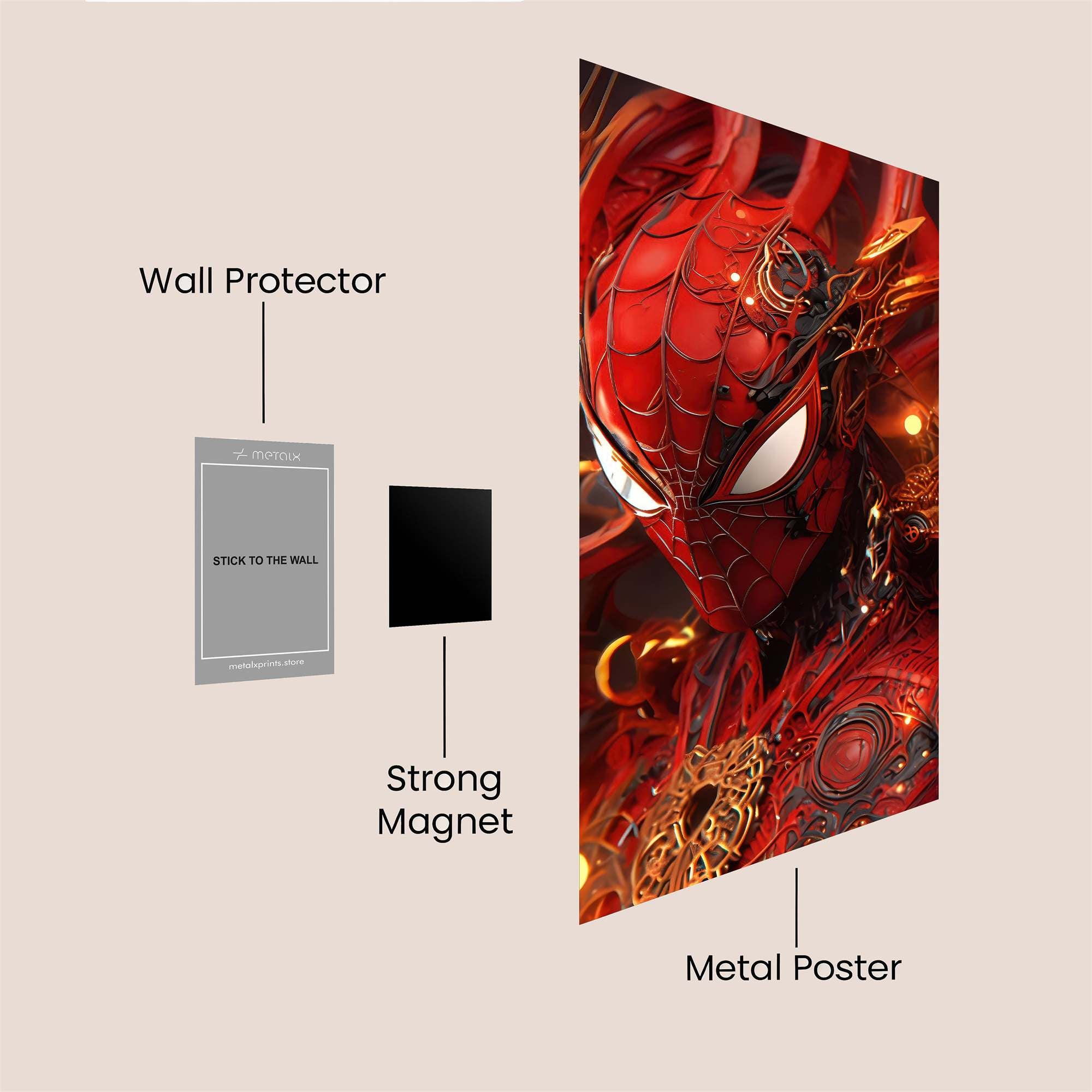 Spider Infernal Safe Wall Magnetic / M