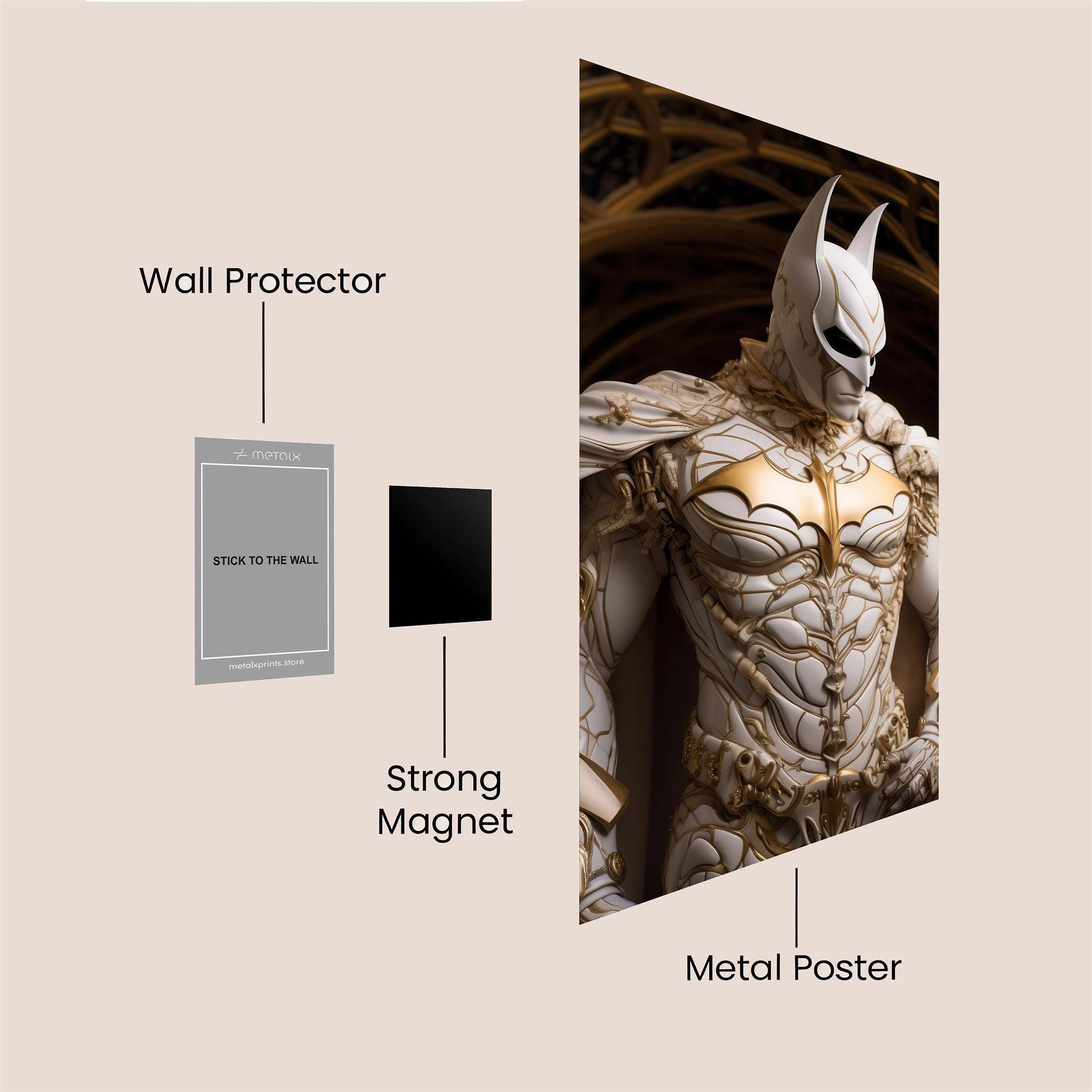 Knightly Valor Safe Wall Magnetic / M