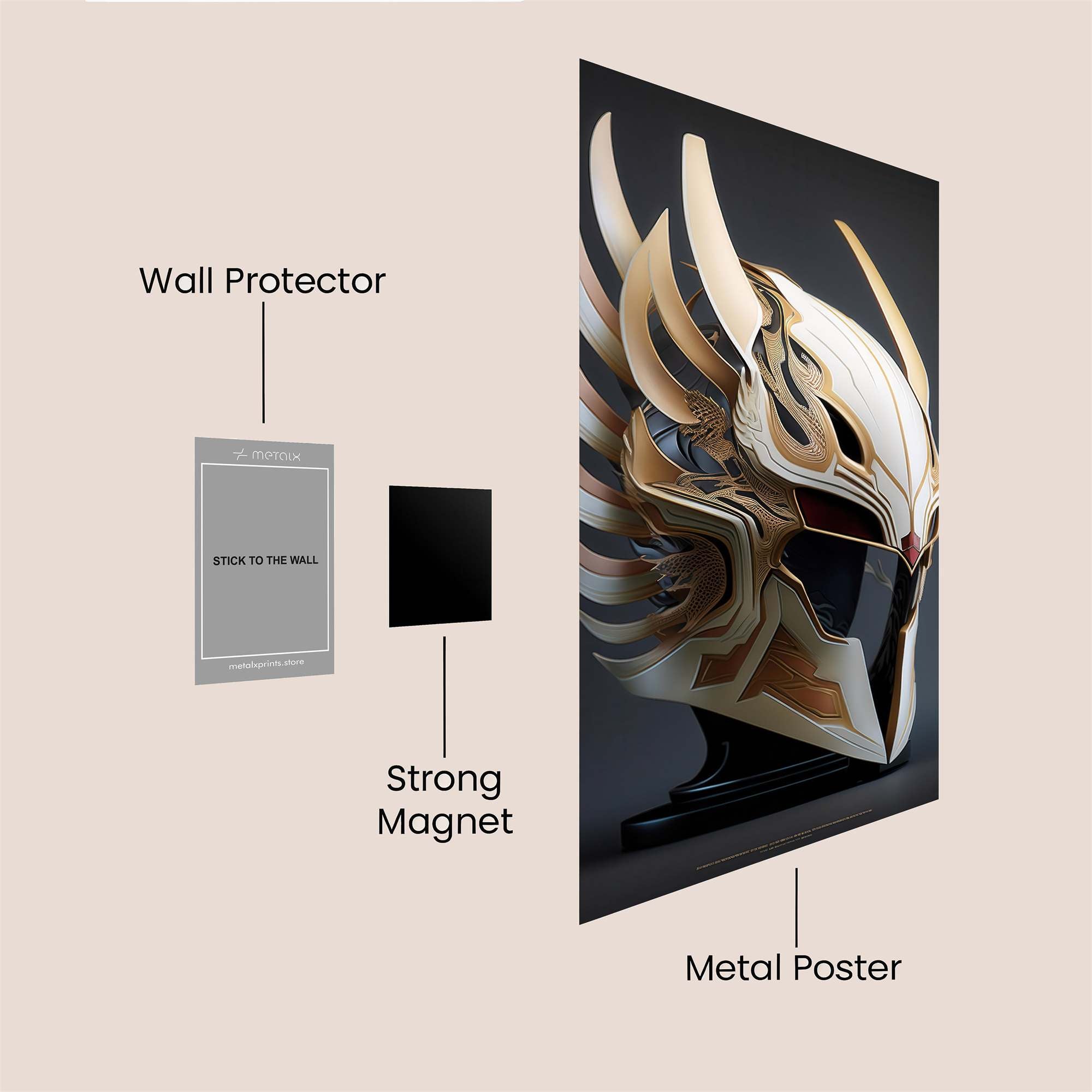 Phoenix Serenity Safe Wall Magnetic / M