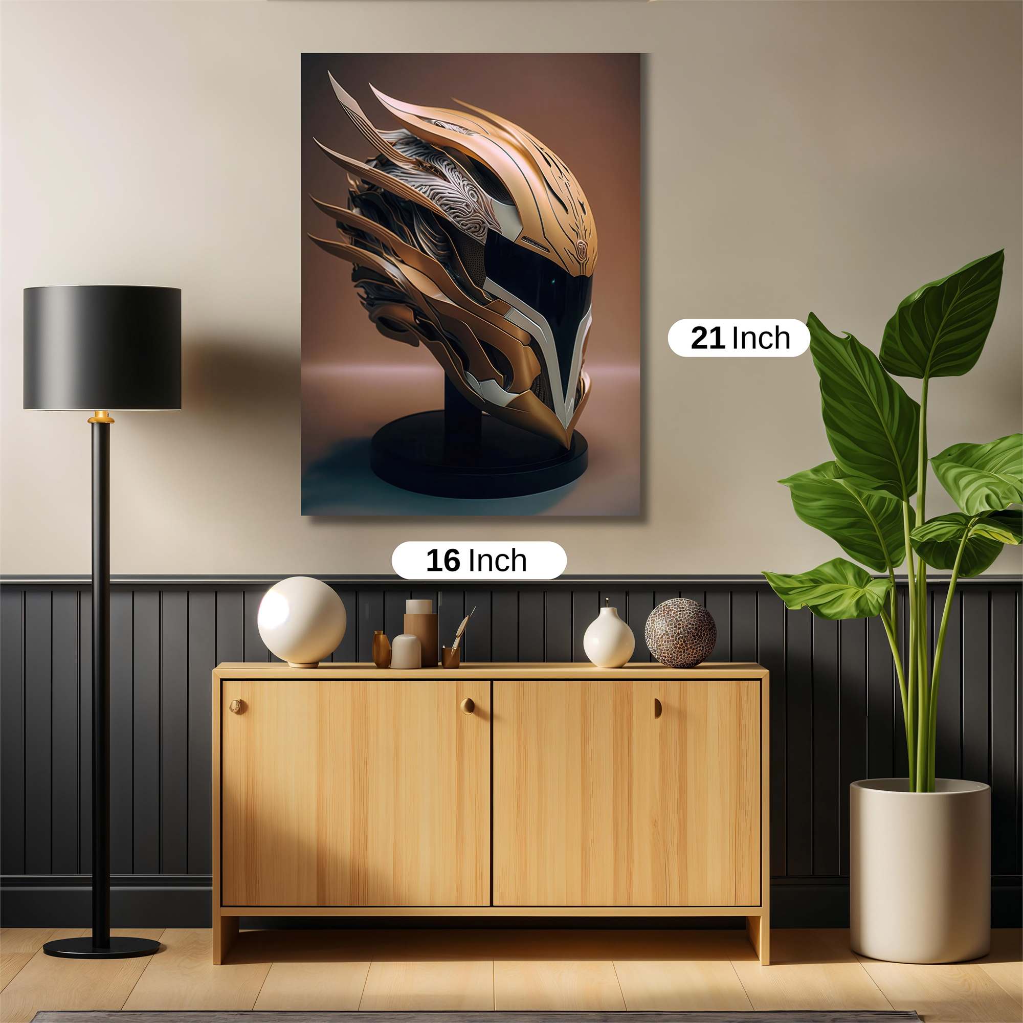 Phoenix Rebirth Safe Wall Magnetic / M