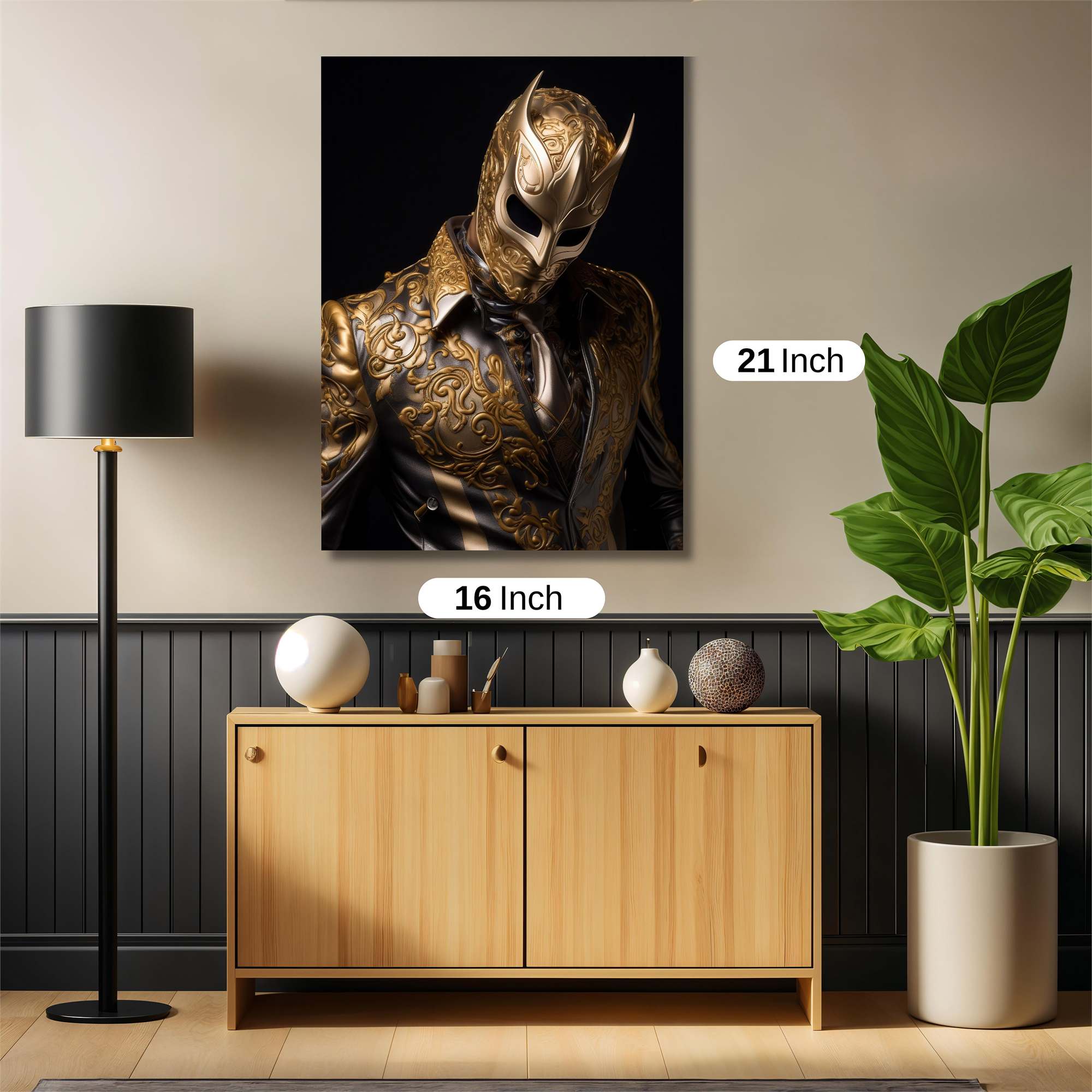 Golden Enigma Safe Wall Magnetic / M