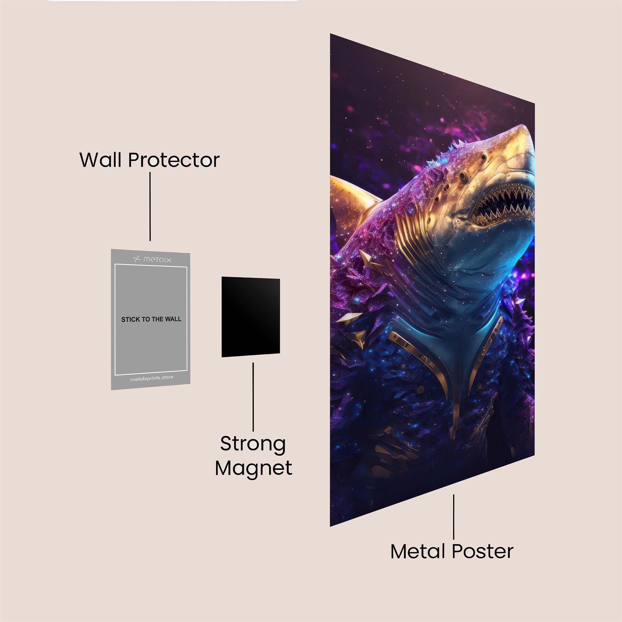 Shark Sovereign Safe Wall Magnetic / M