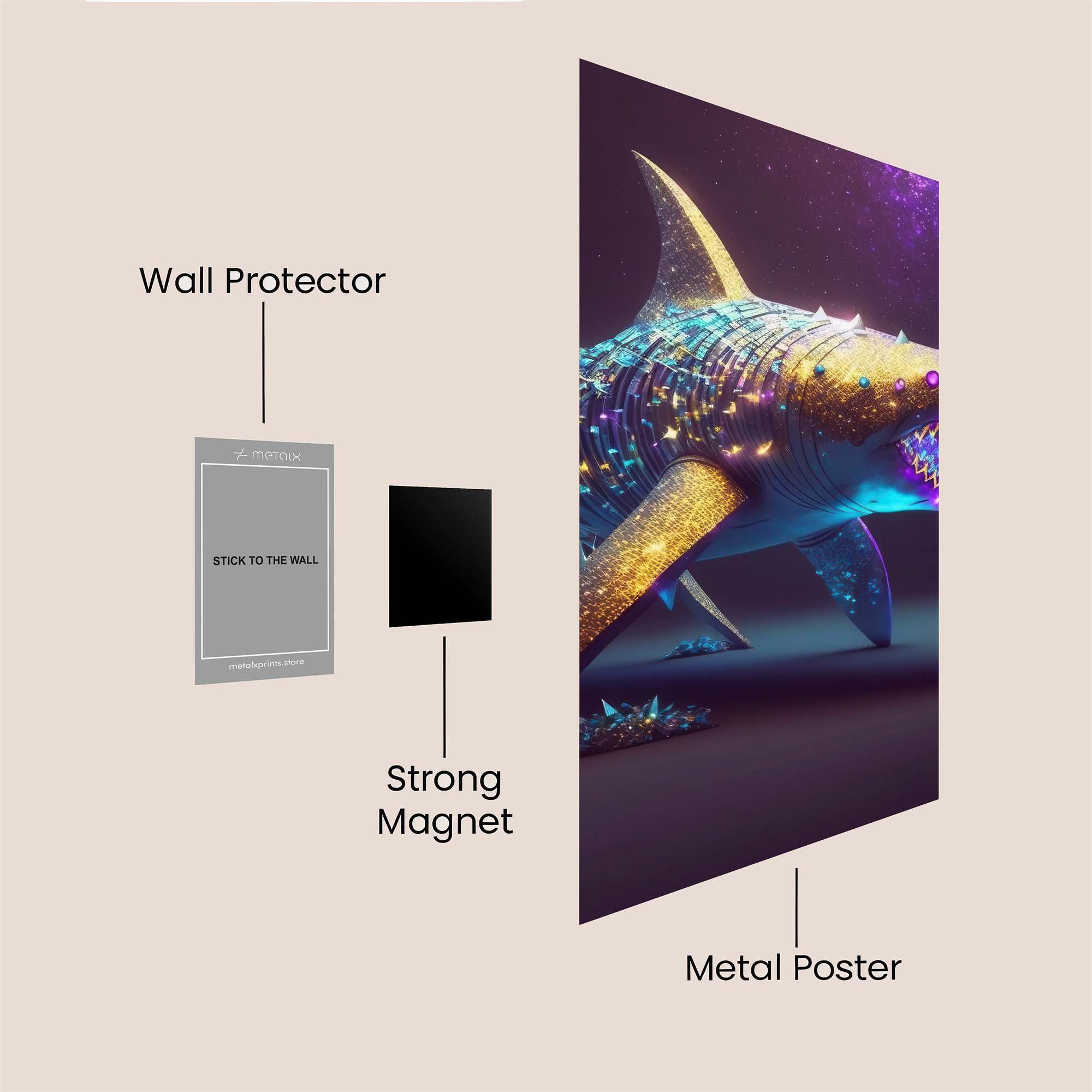 Galactic Predator Safe Wall Magnetic / M