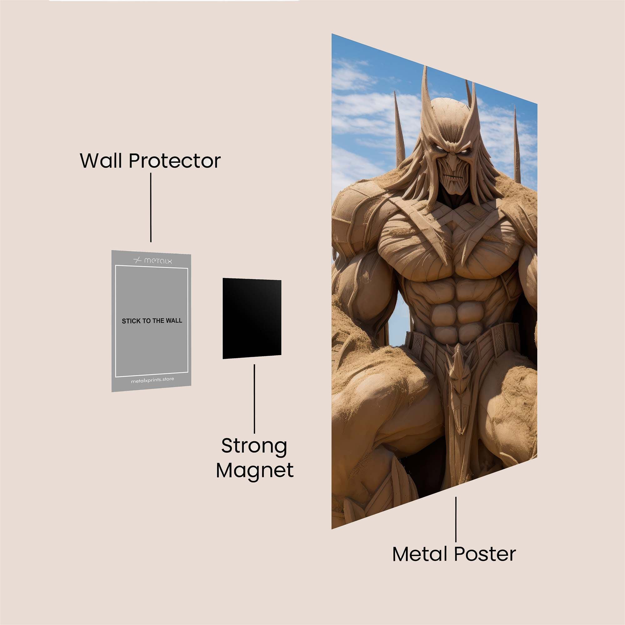 Doom Majestic Safe Wall Magnetic / M