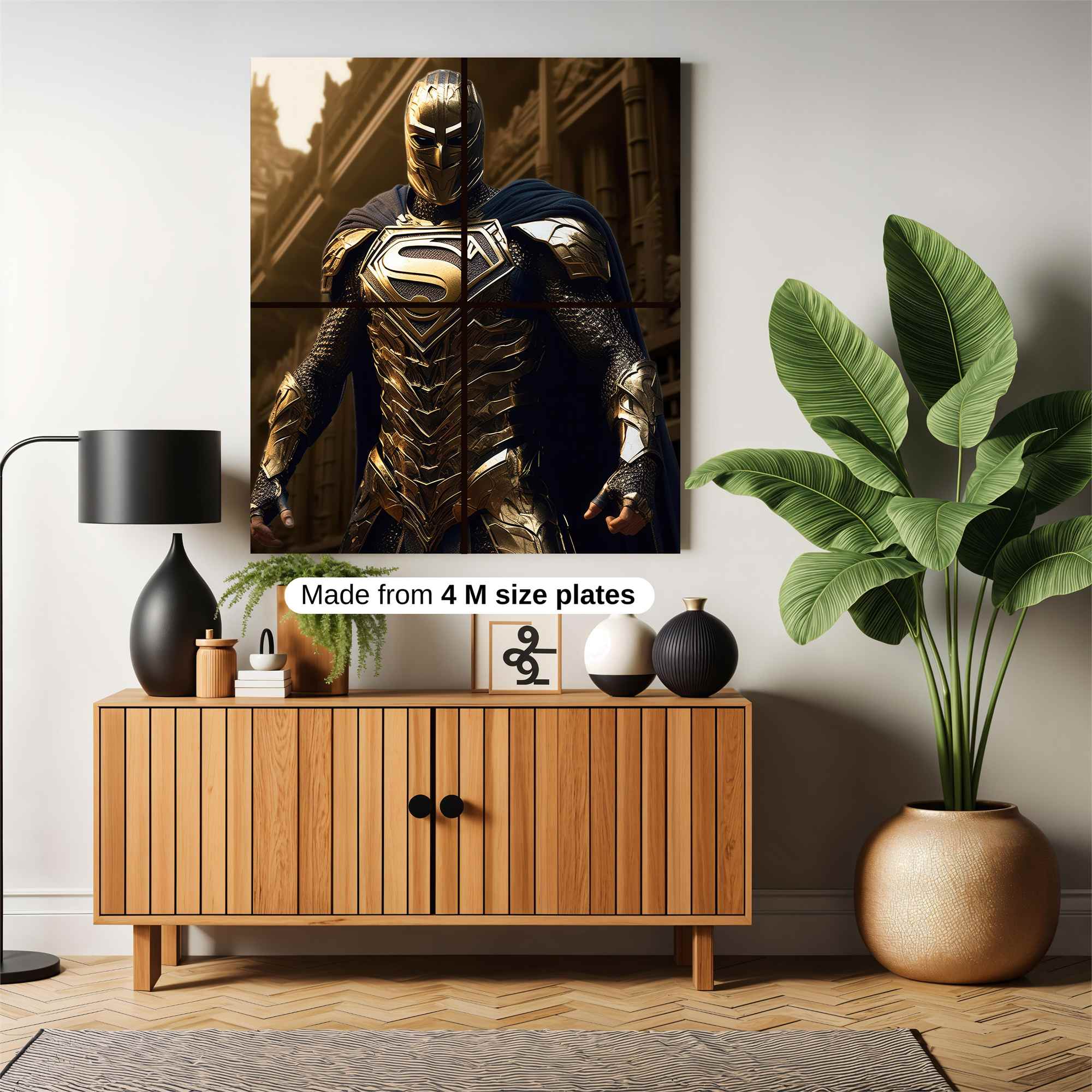 Superman Regal Safe Wall Magnetic / M