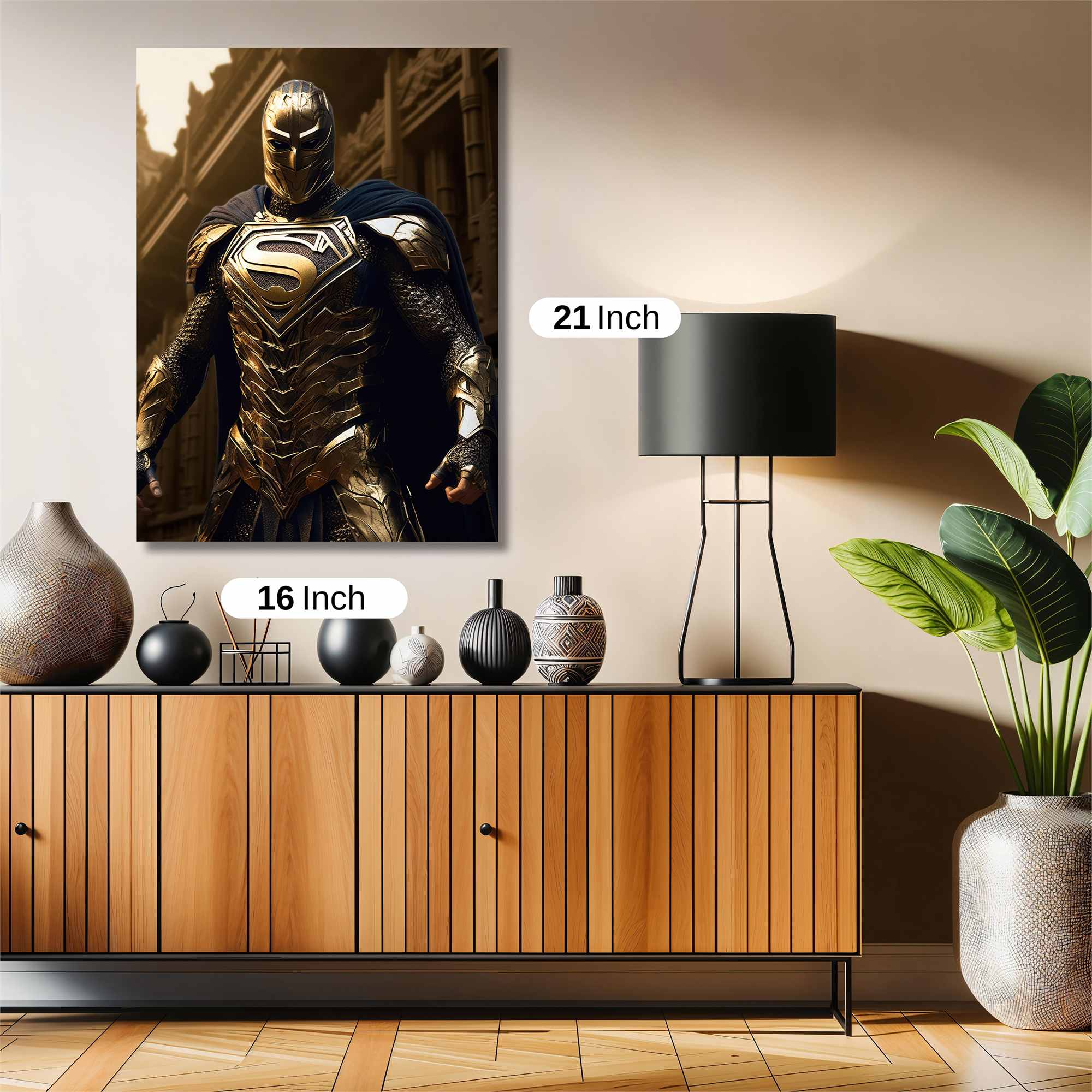 Superman Regal Safe Wall Magnetic / M