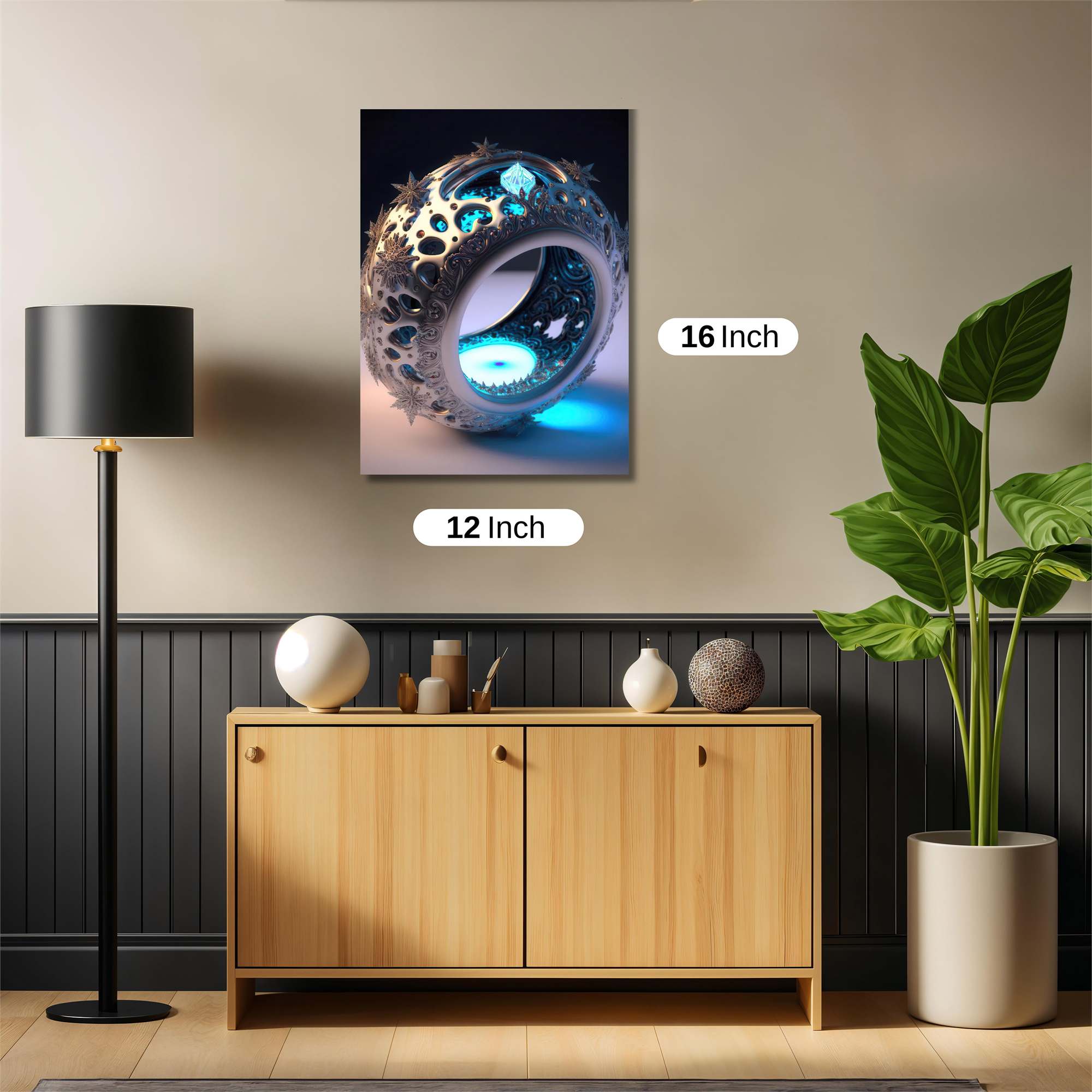 Stardust Serenity Safe Wall Magnetic / M