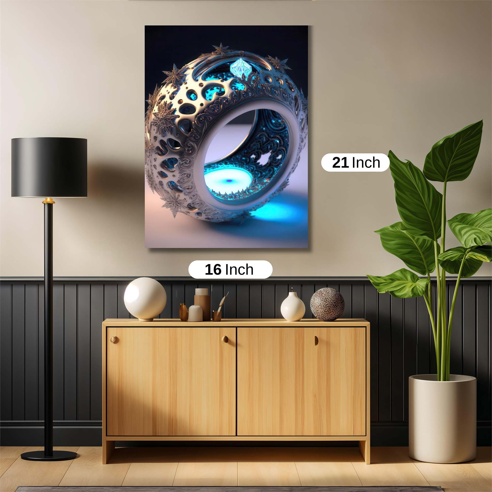 Stardust Serenity Safe Wall Magnetic / M
