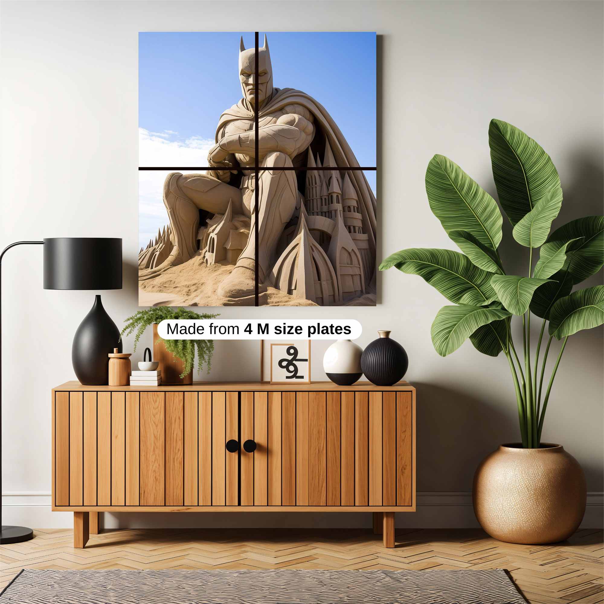 Batman Brooding Safe Wall Magnetic / M