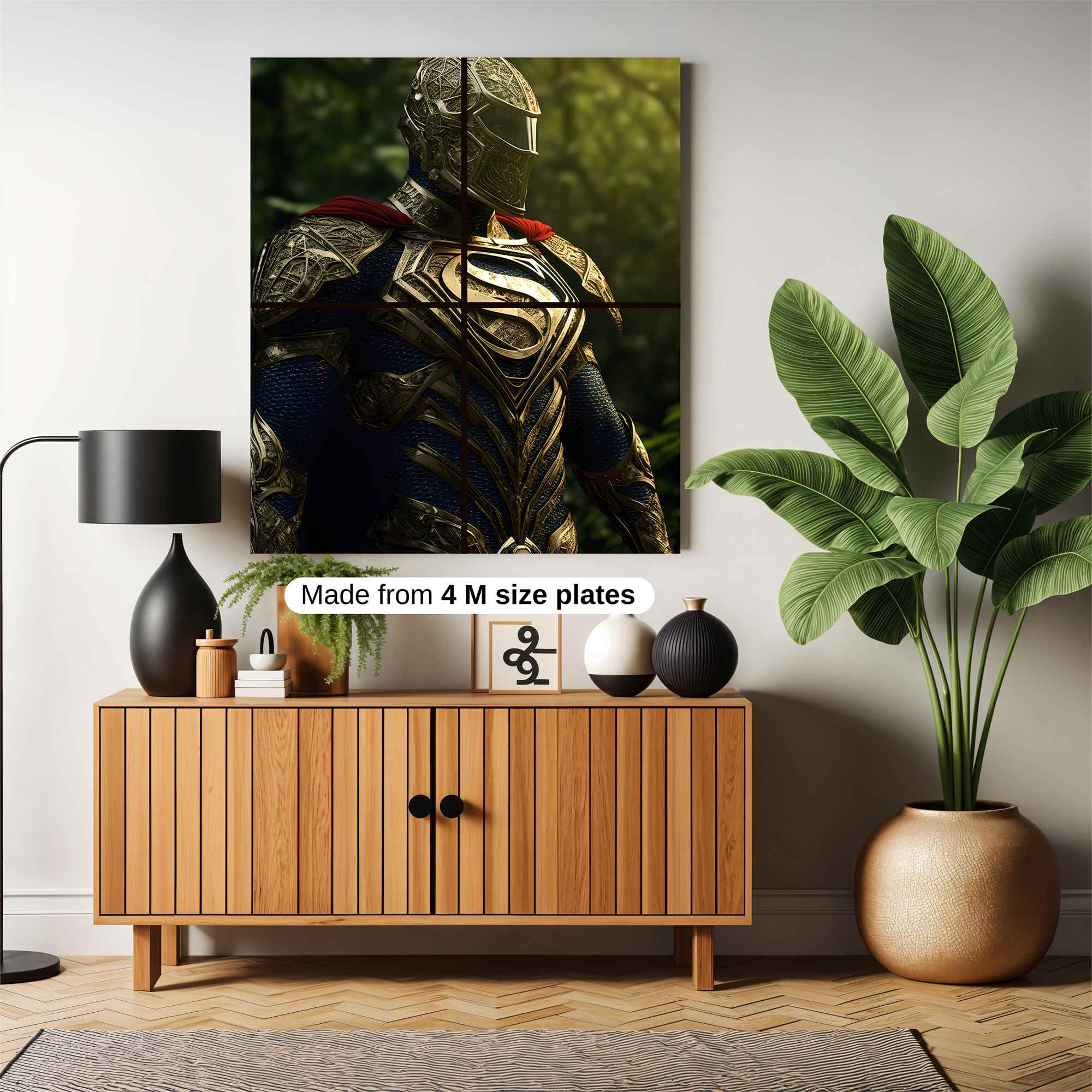 Superman Regal Safe Wall Magnetic / M