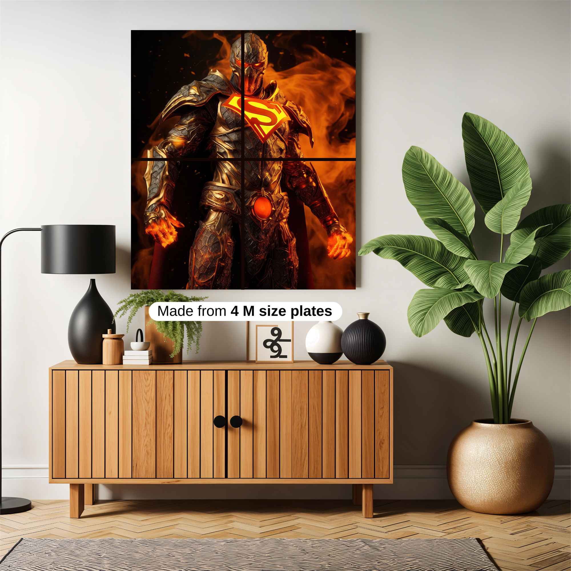 Superman Infernal Safe Wall Magnetic / M