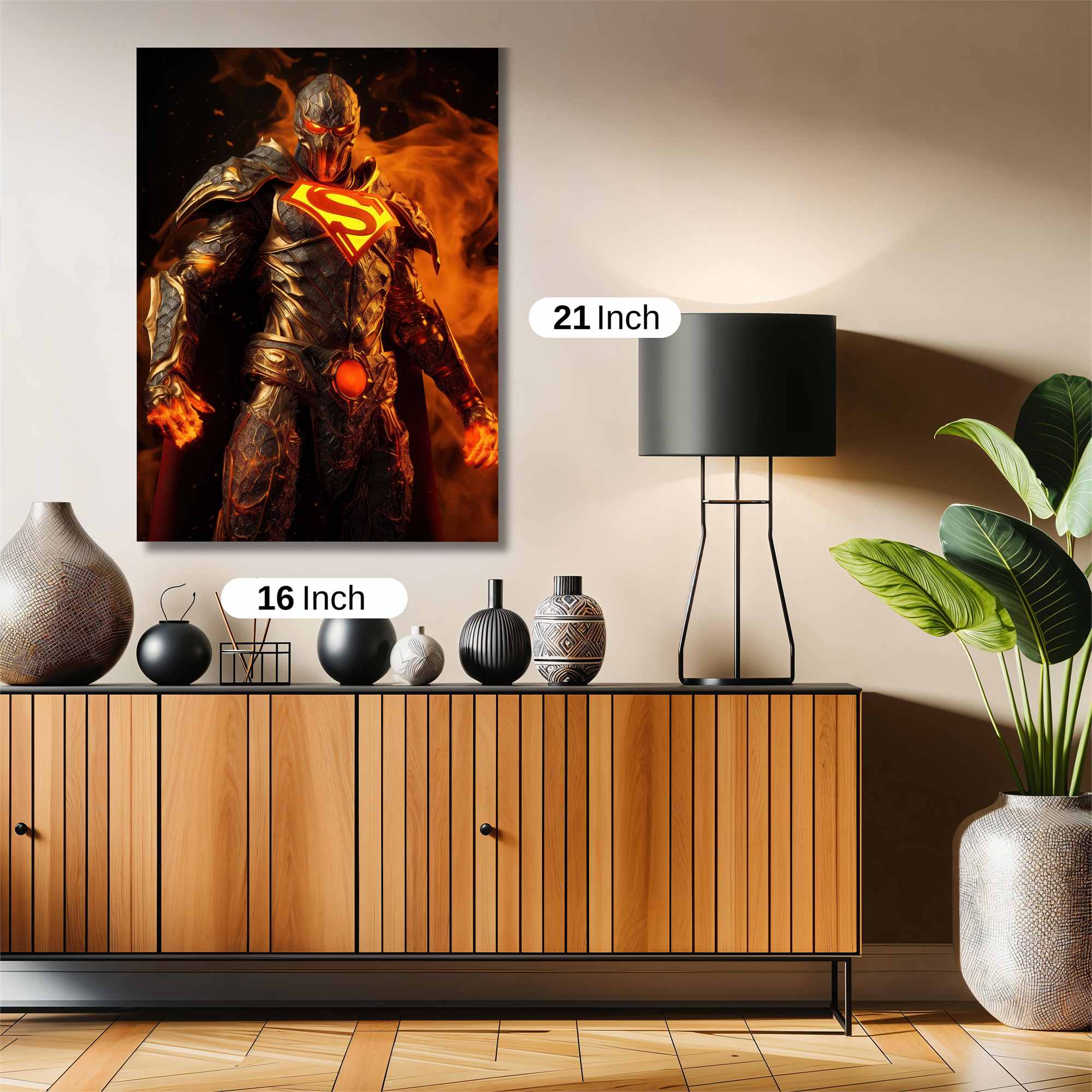 Superman Infernal Safe Wall Magnetic / M