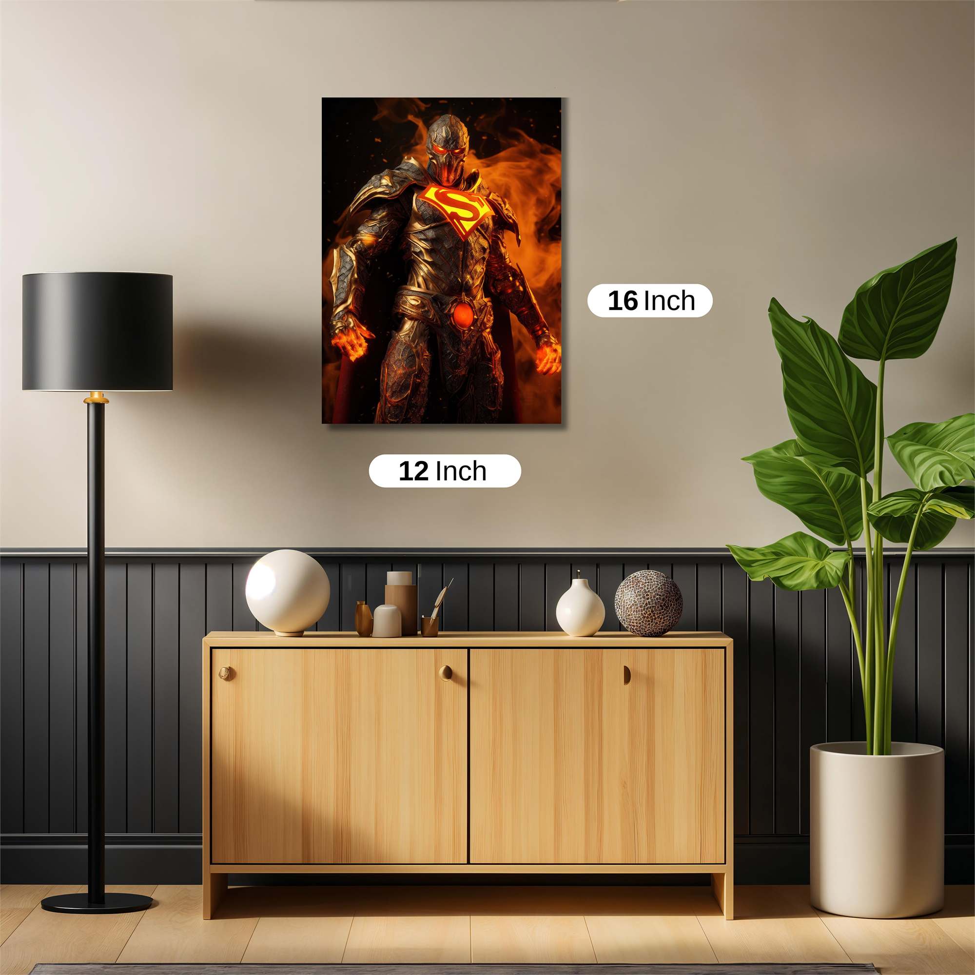 Superman Infernal Safe Wall Magnetic / M