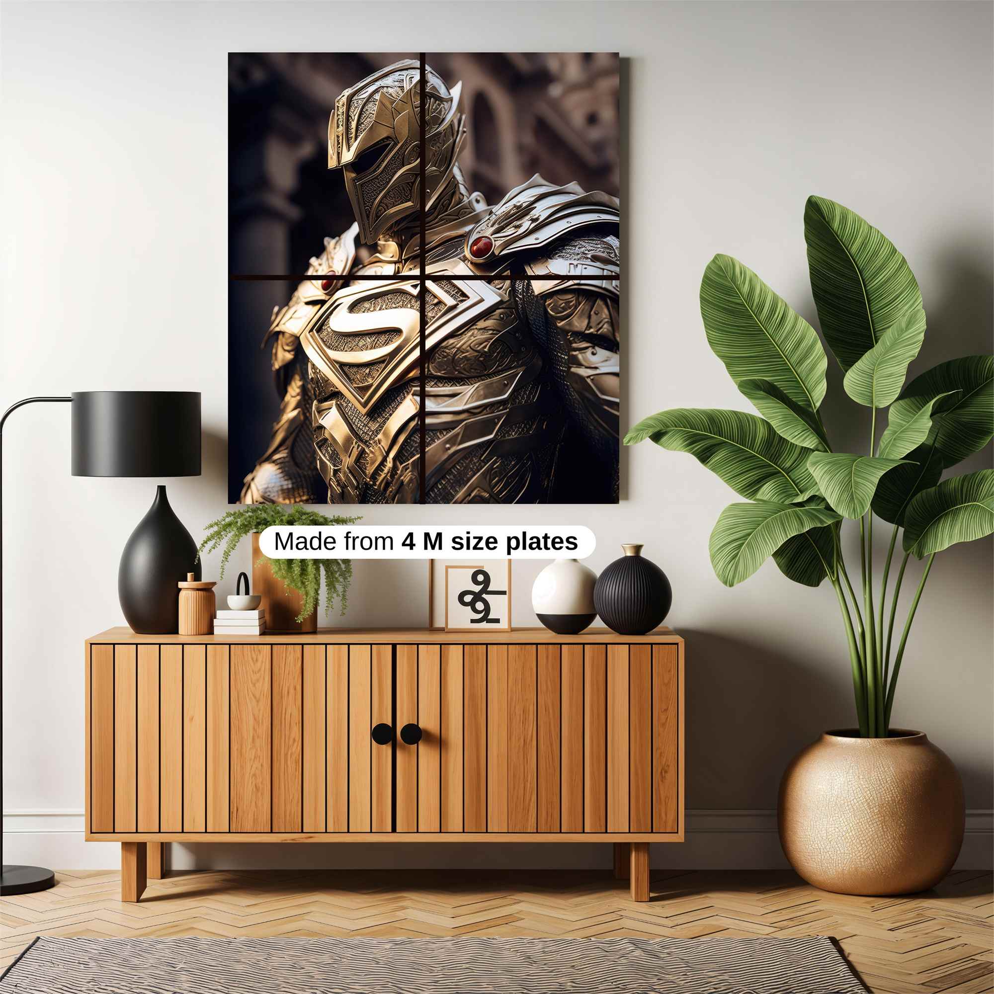 Superman Majestic Safe Wall Magnetic / M