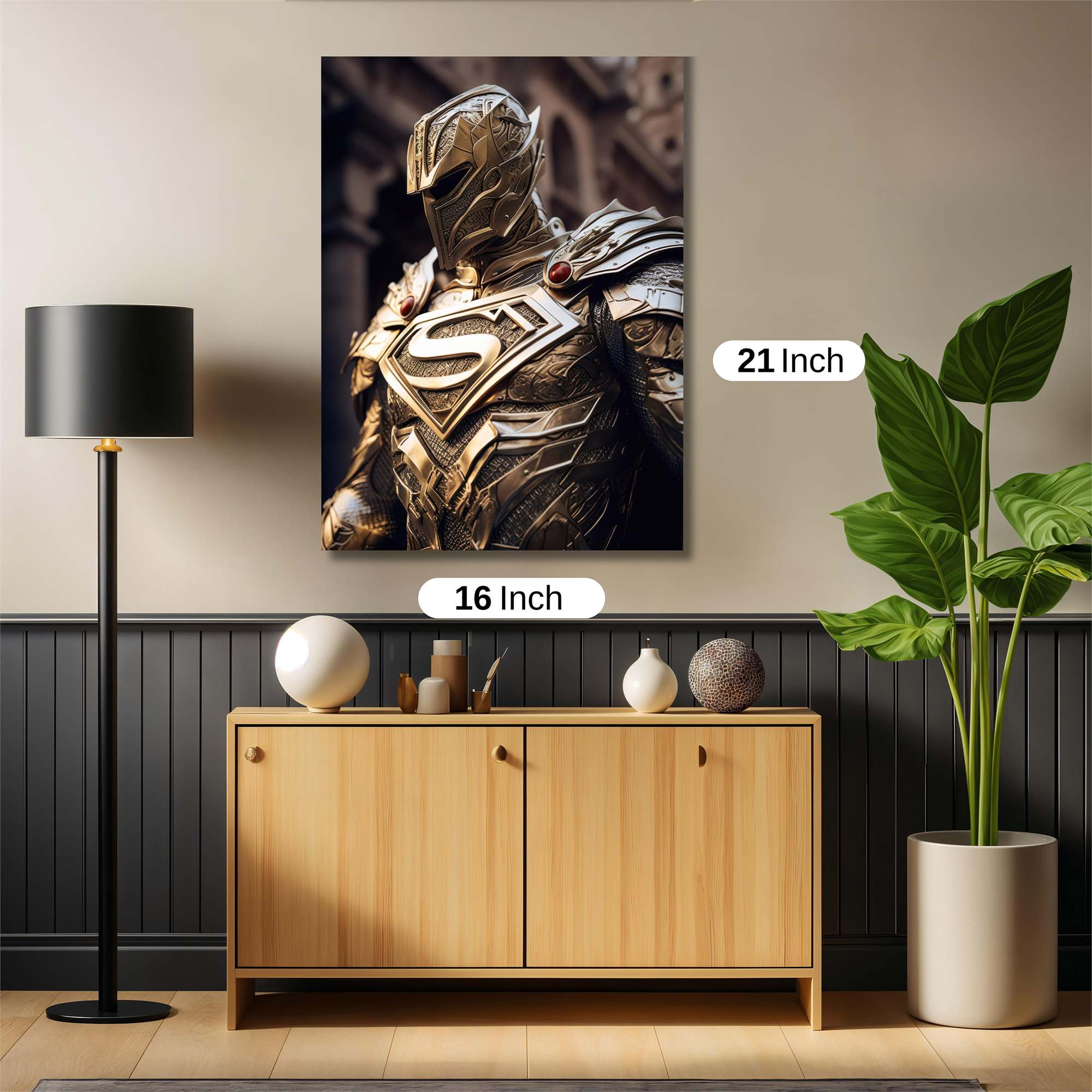 Superman Majestic Safe Wall Magnetic / M