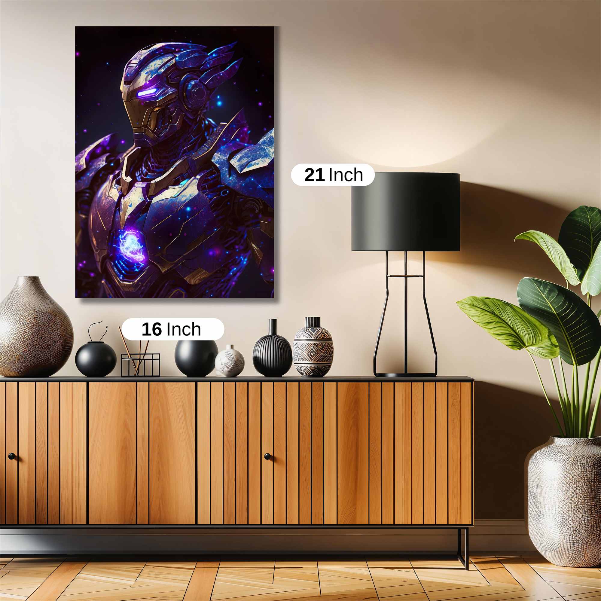 Iron Cosmic Safe Wall Magnetic / M