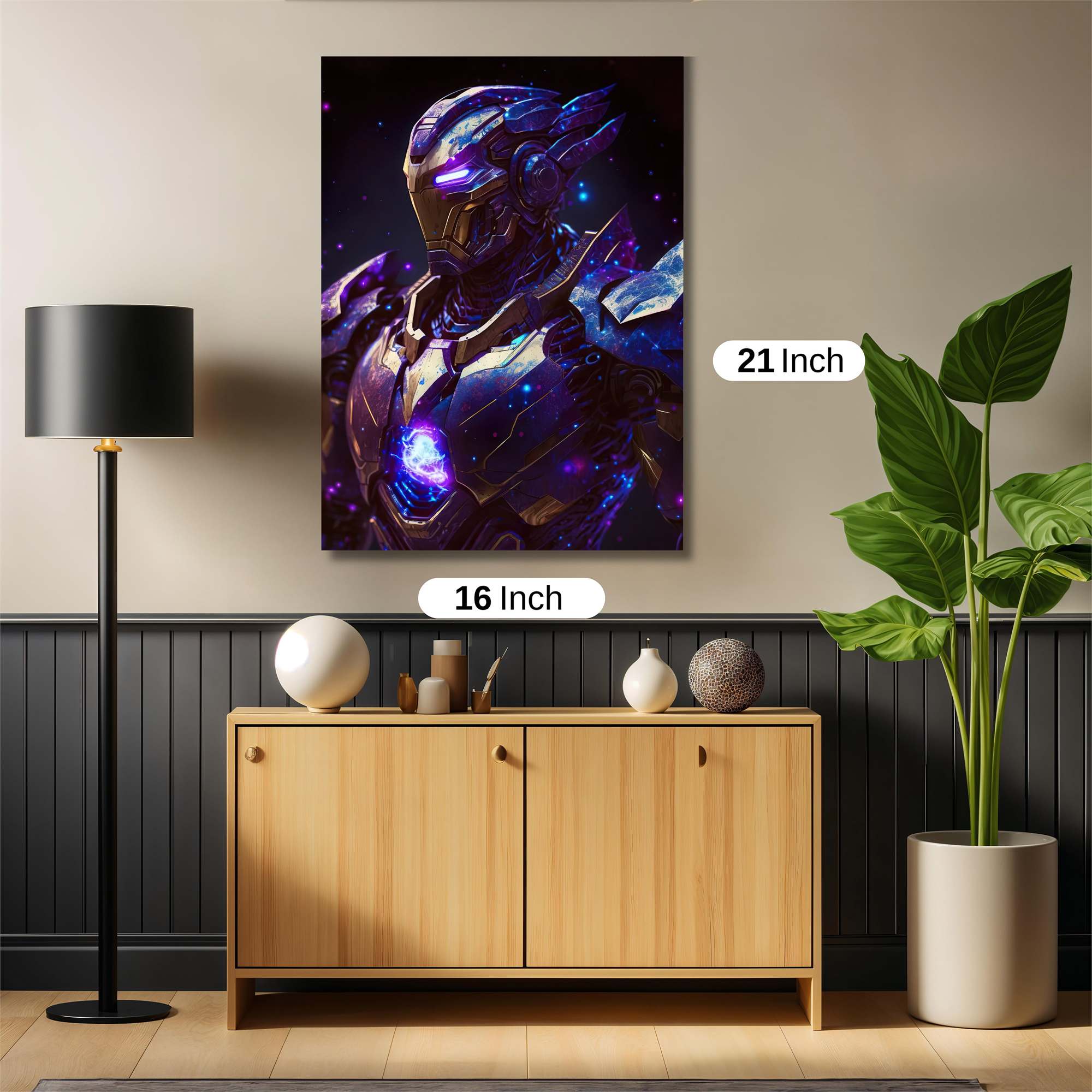 Iron Cosmic Safe Wall Magnetic / M