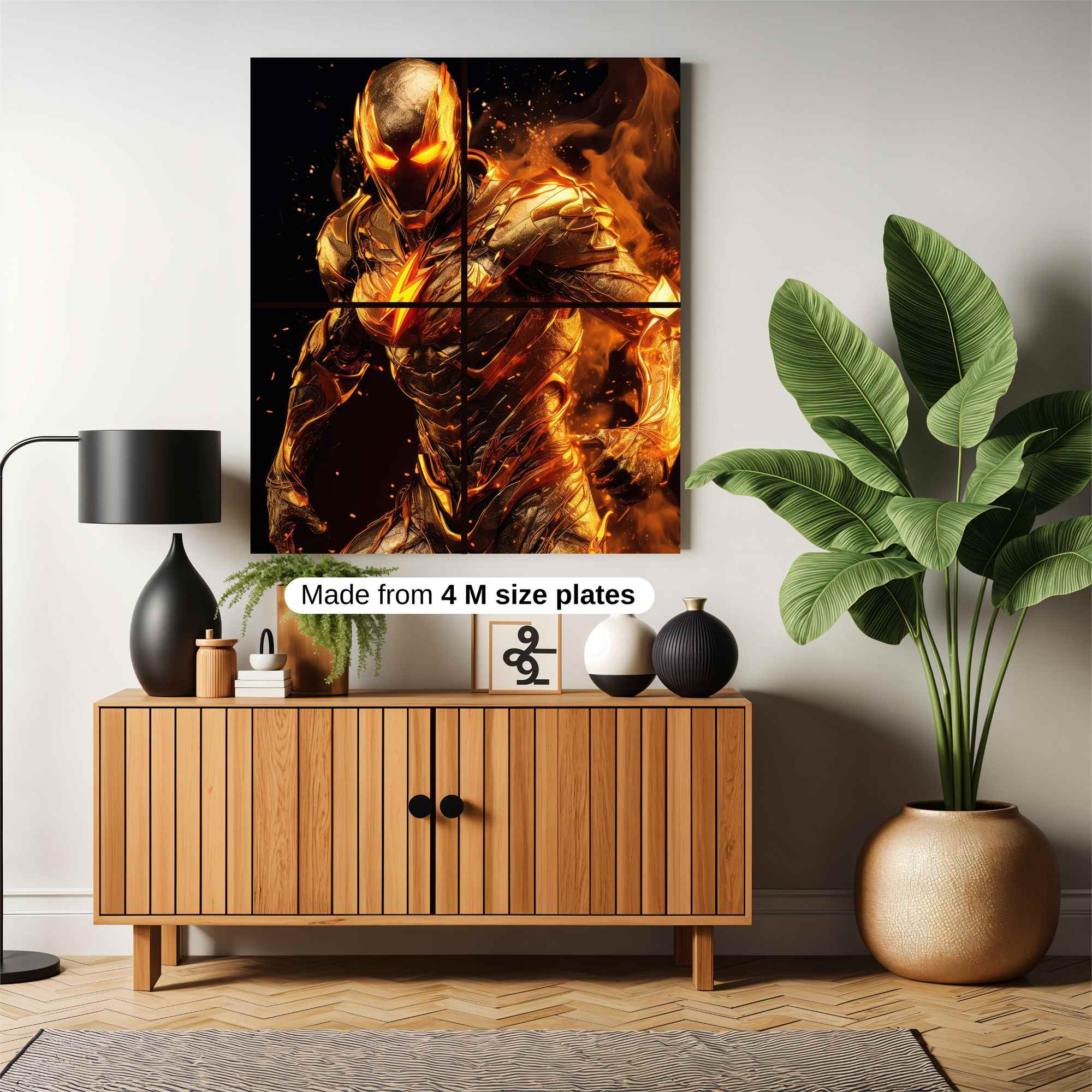 Flash Inferno Safe Wall Magnetic / M