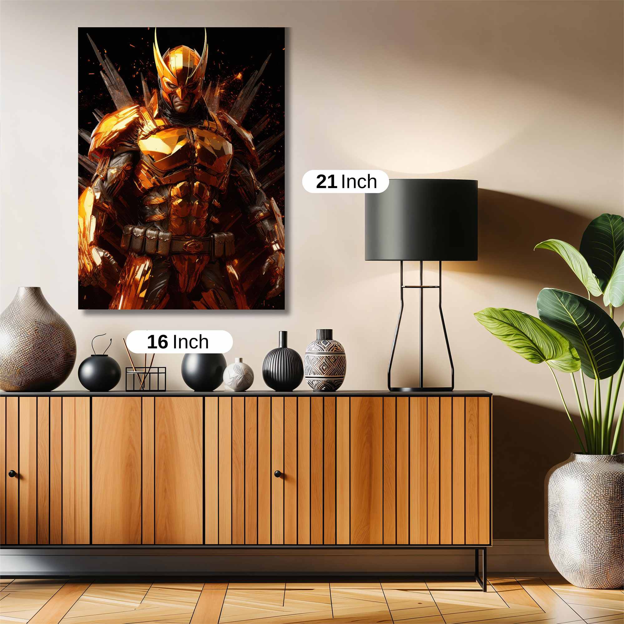 Hawkman Fierce Safe Wall Magnetic / M